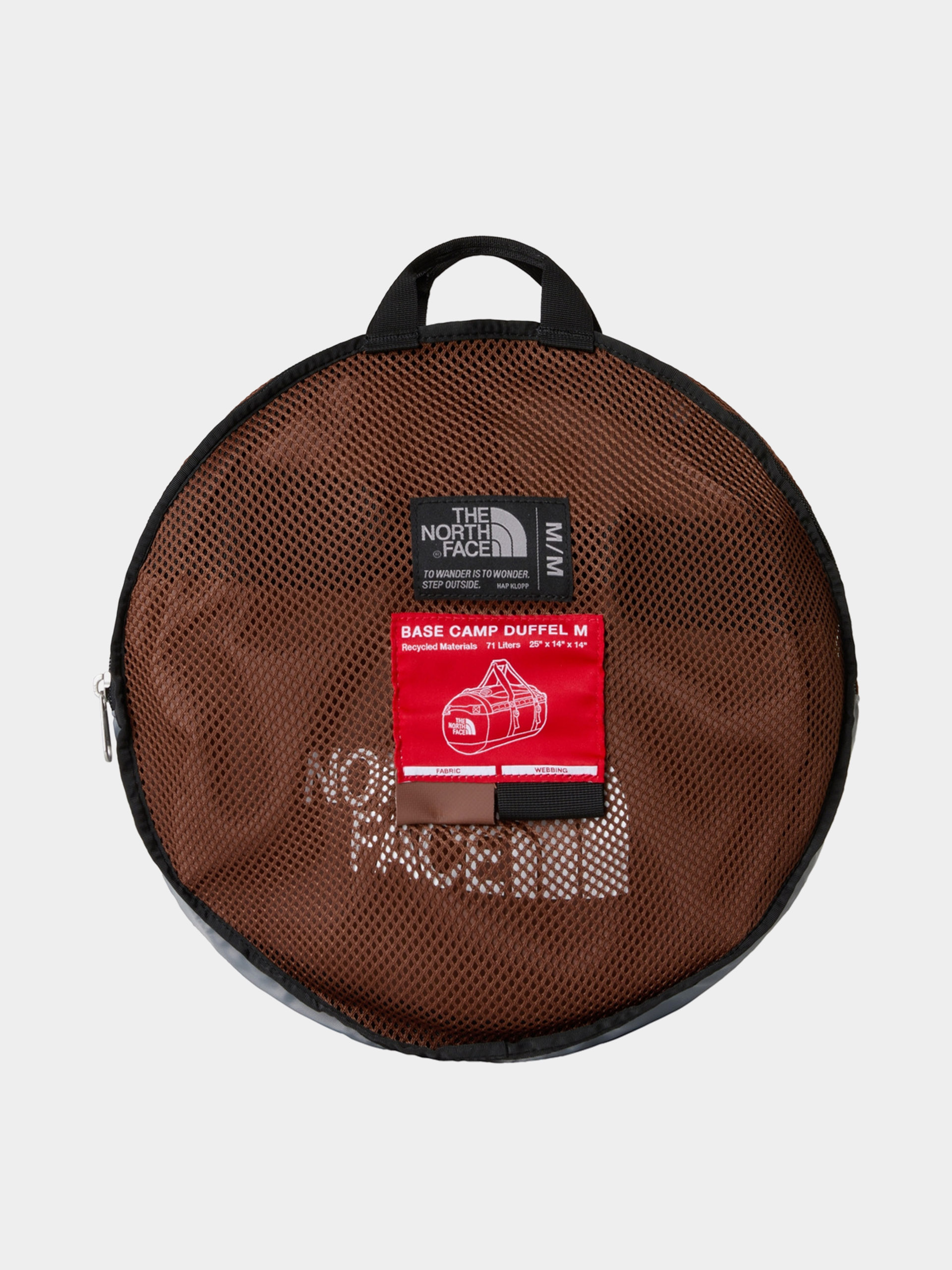 Táska The North Face Base Camp Duffel M (smokey brown/tnf black)