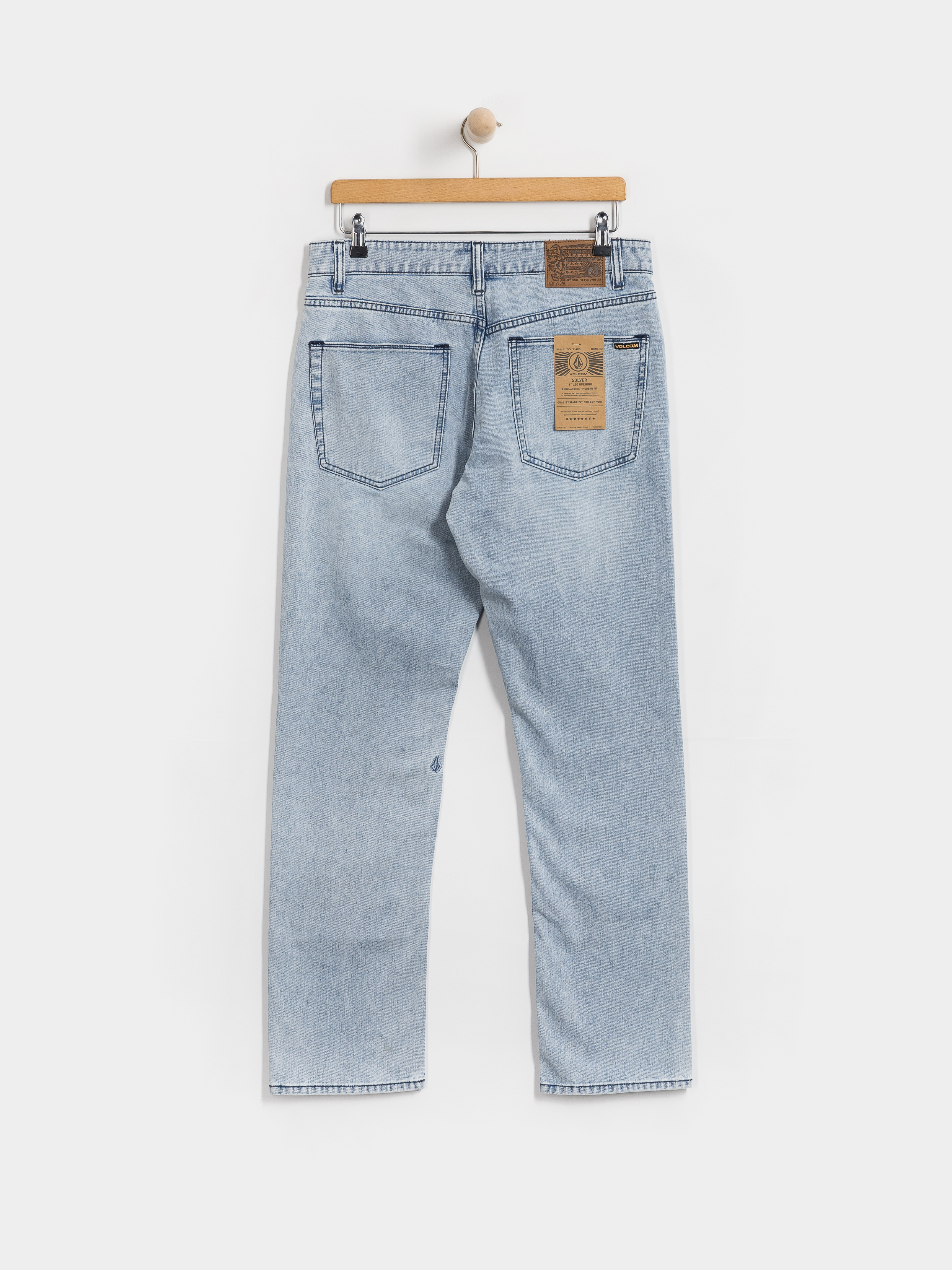 Volcom Solver Kisnadrág (worn light blue)