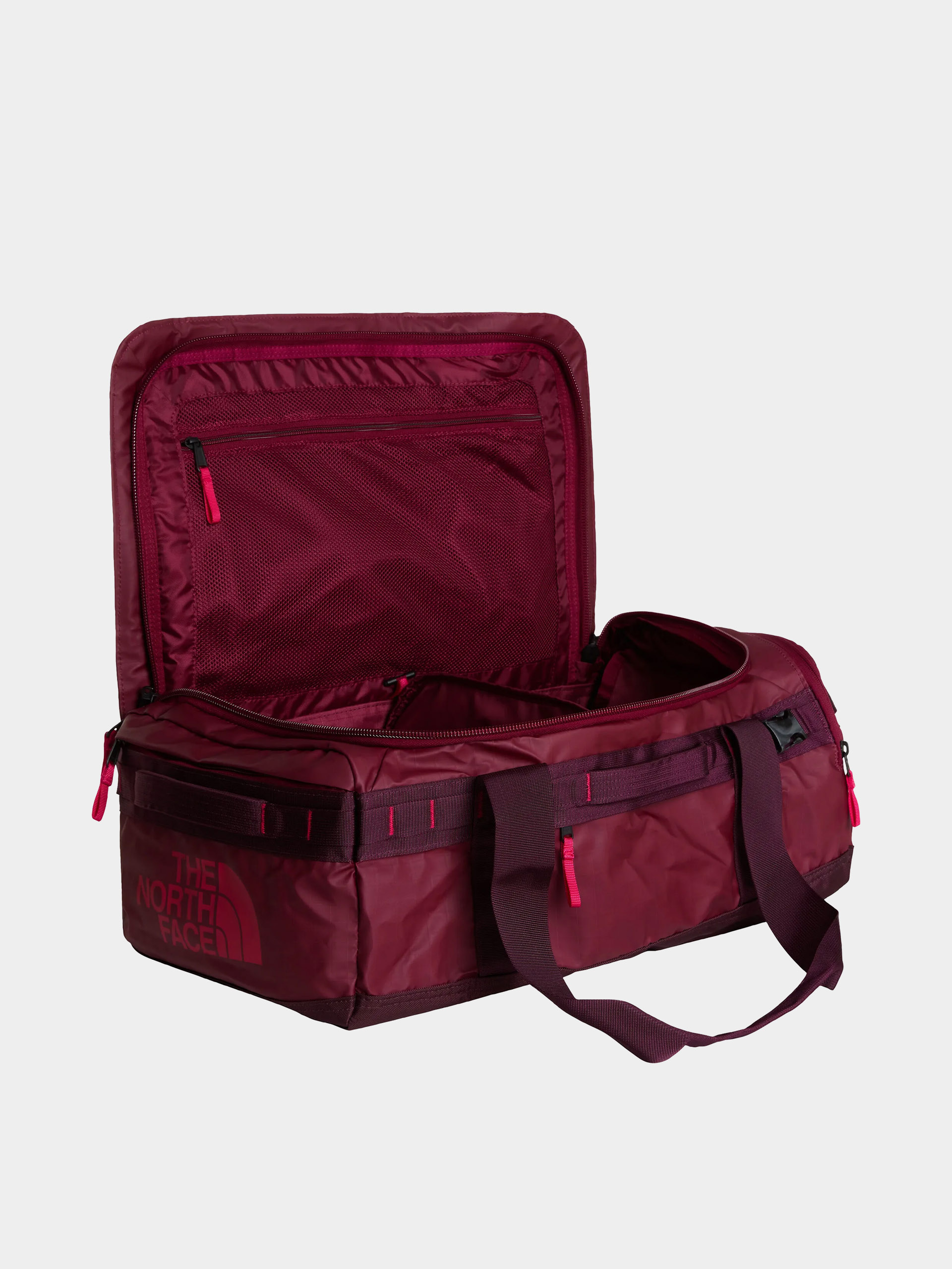 Táska The North Face Base Camp Voyager Duffel 42L (burgundy crush/deep bur)