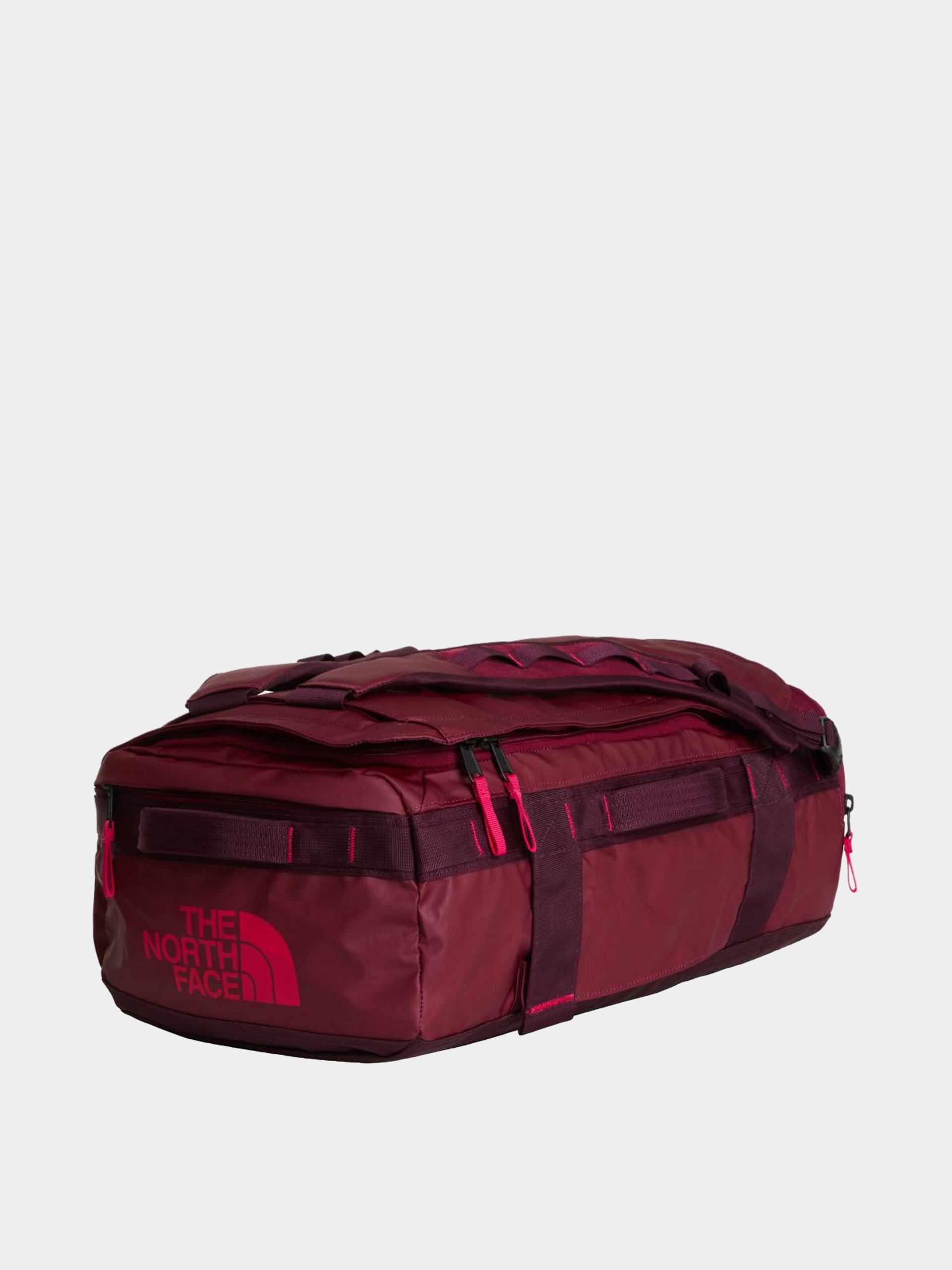 Táska The North Face Base Camp Voyager Duffel 32L (burgundy crush/deep bur)