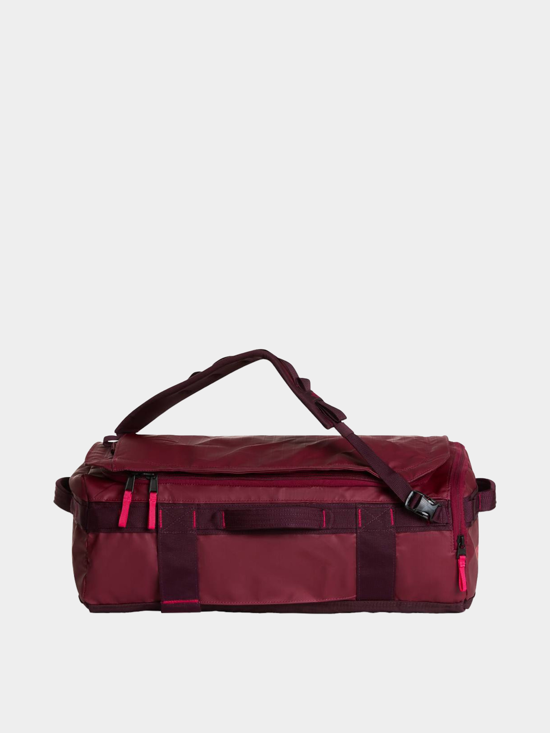 Táska The North Face Base Camp Voyager Duffel 32L (burgundy crush/deep bur)