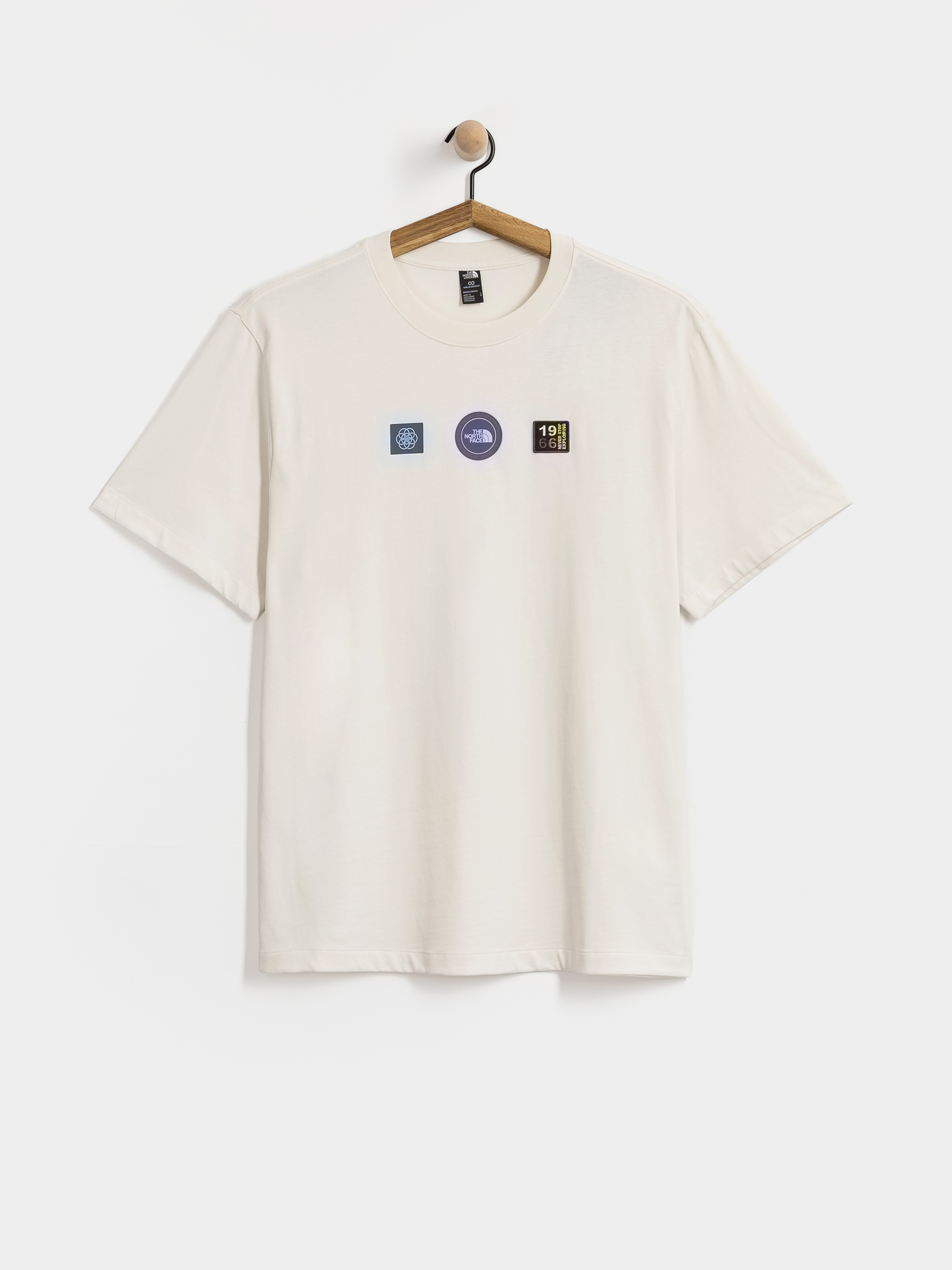 The North Face Explorer Badges Relaxed Póló (white dune)