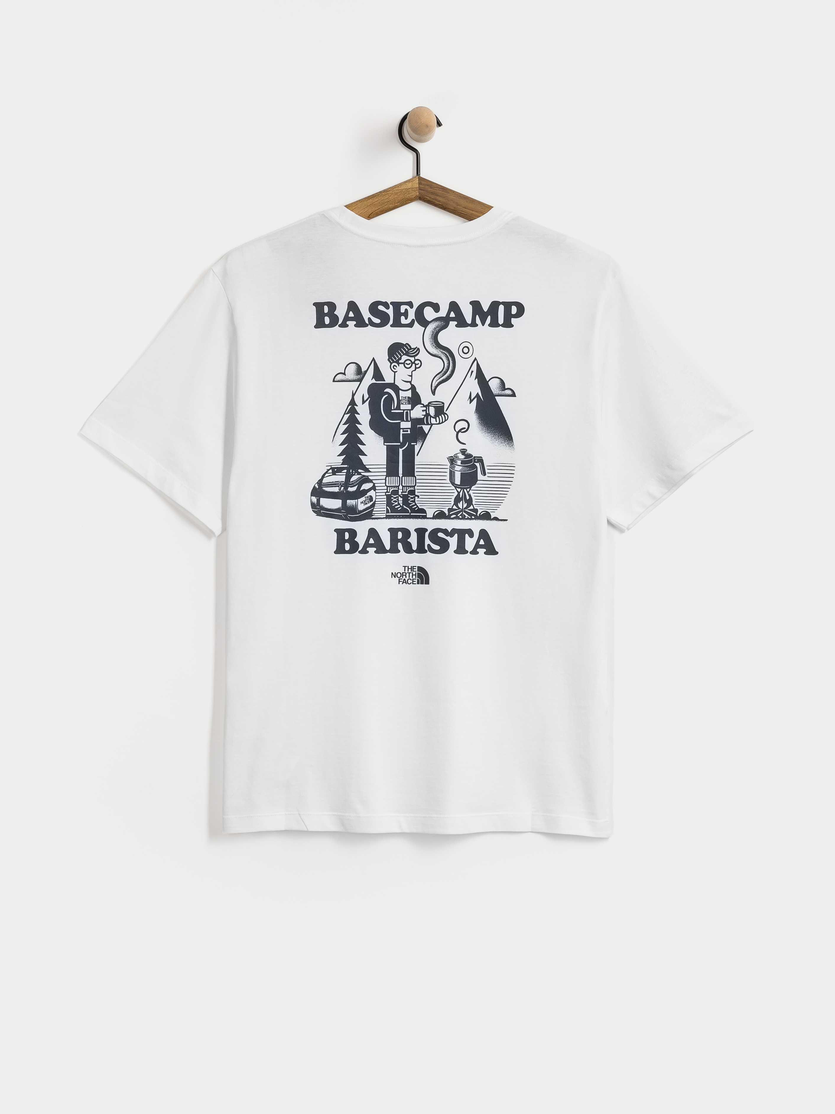 The North Face Basecamp Barista Relaxed Póló (tnf white/summit navy)