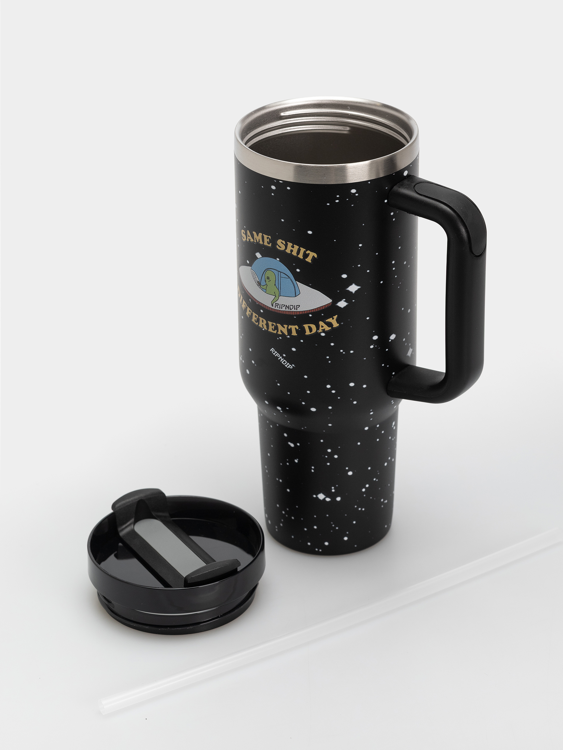 RipNDip Same Shit Different Day Big Ol Cup Tumbler Termikus bögre (black)