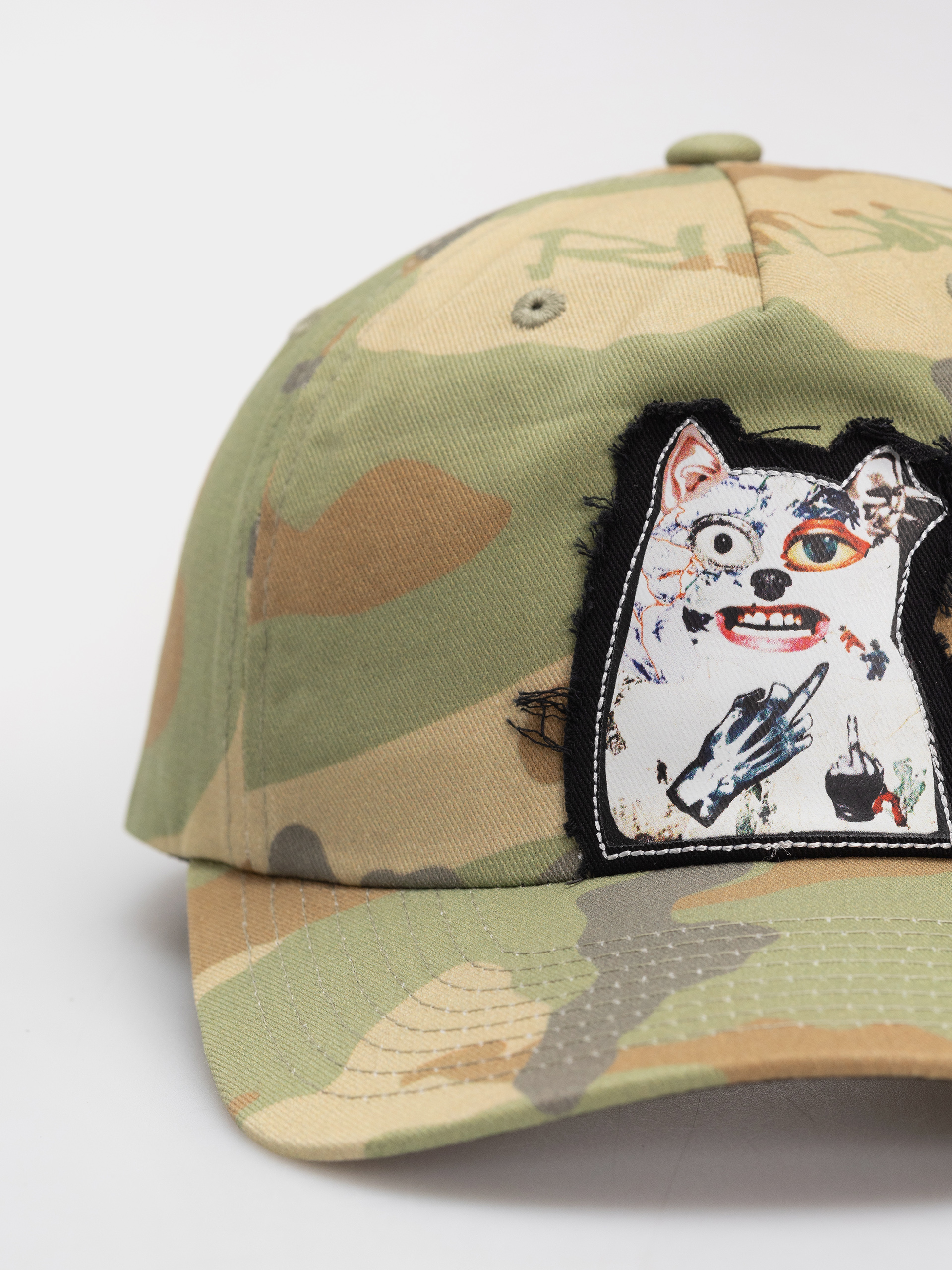 RipNDip Patchwork Dad Baseball sapka (camo)