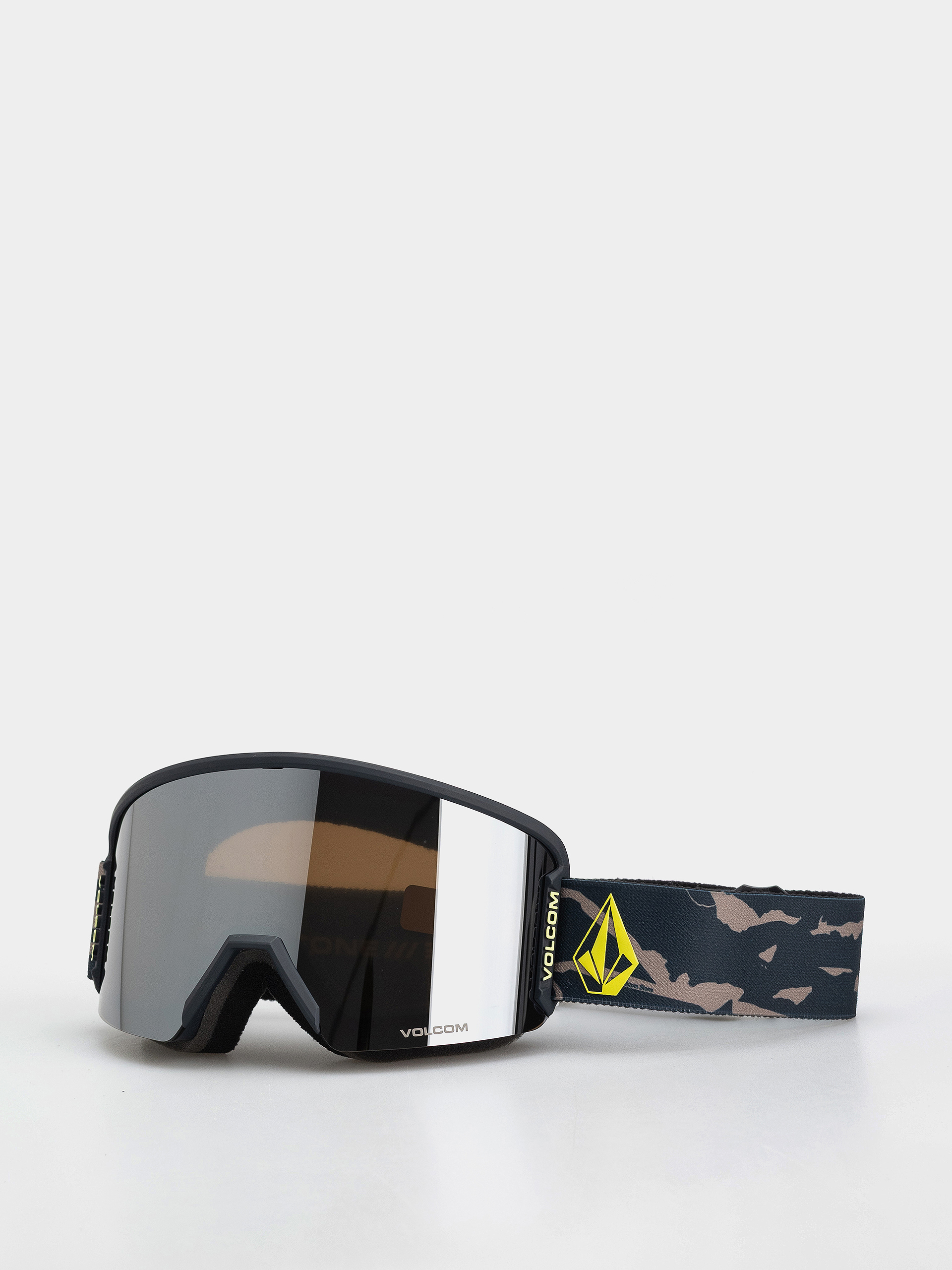 Volcom Garden 2 Snowboard szemüveg (camo/silver chrome+bl yellow)