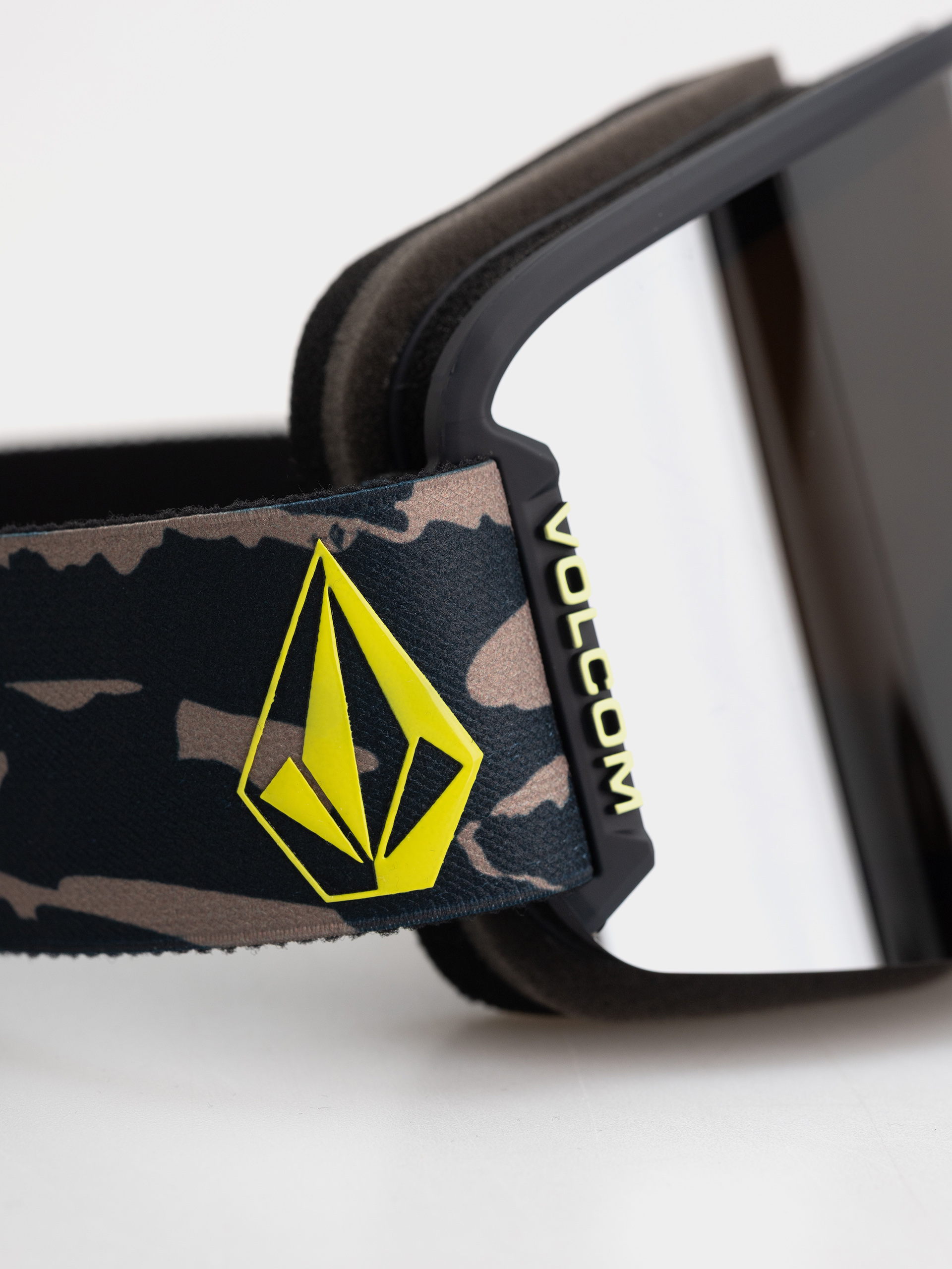 Volcom Garden 2 Snowboard szemüveg (camo/silver chrome+bl yellow)