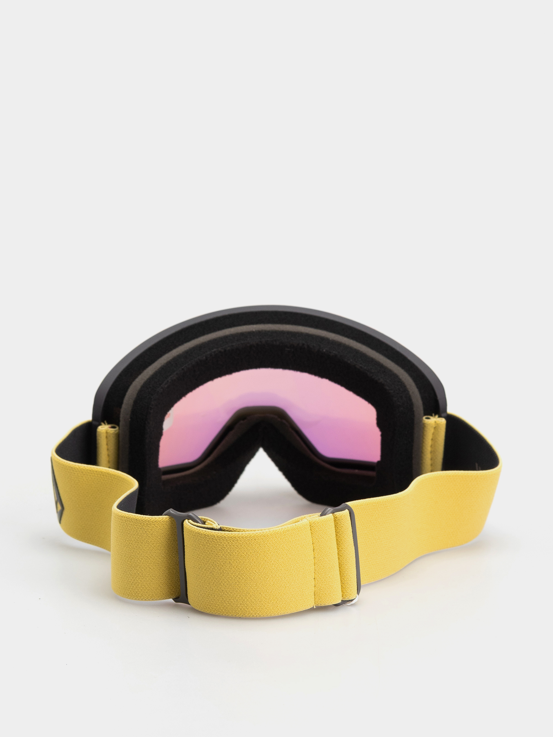Volcom Garden 2 Snowboard szemüveg (dky blk/gold chrome+bl dark grey)
