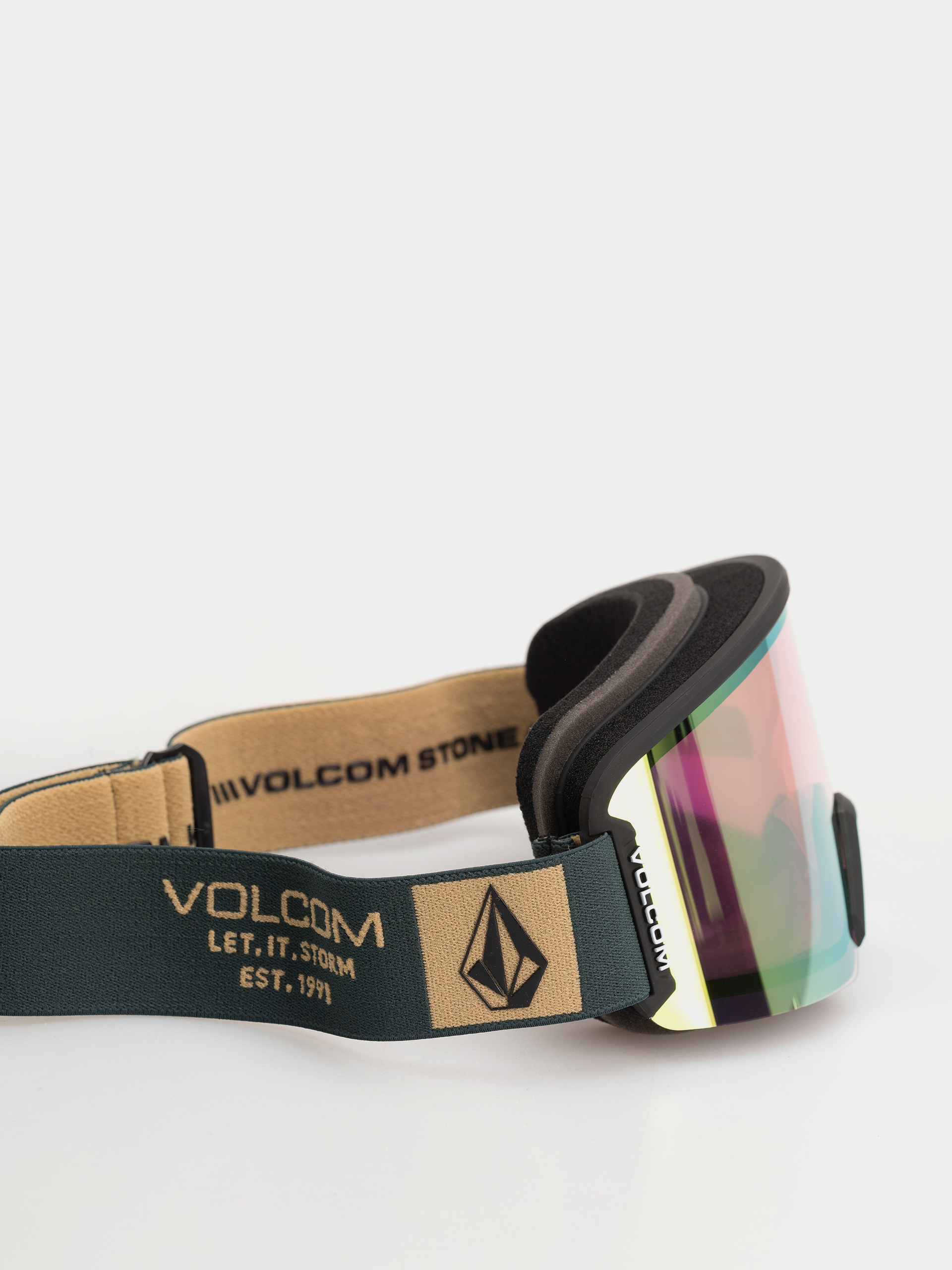 Volcom Garden 2 Snowboard szemüveg (scb snd/gold chrome+bl dark grey)
