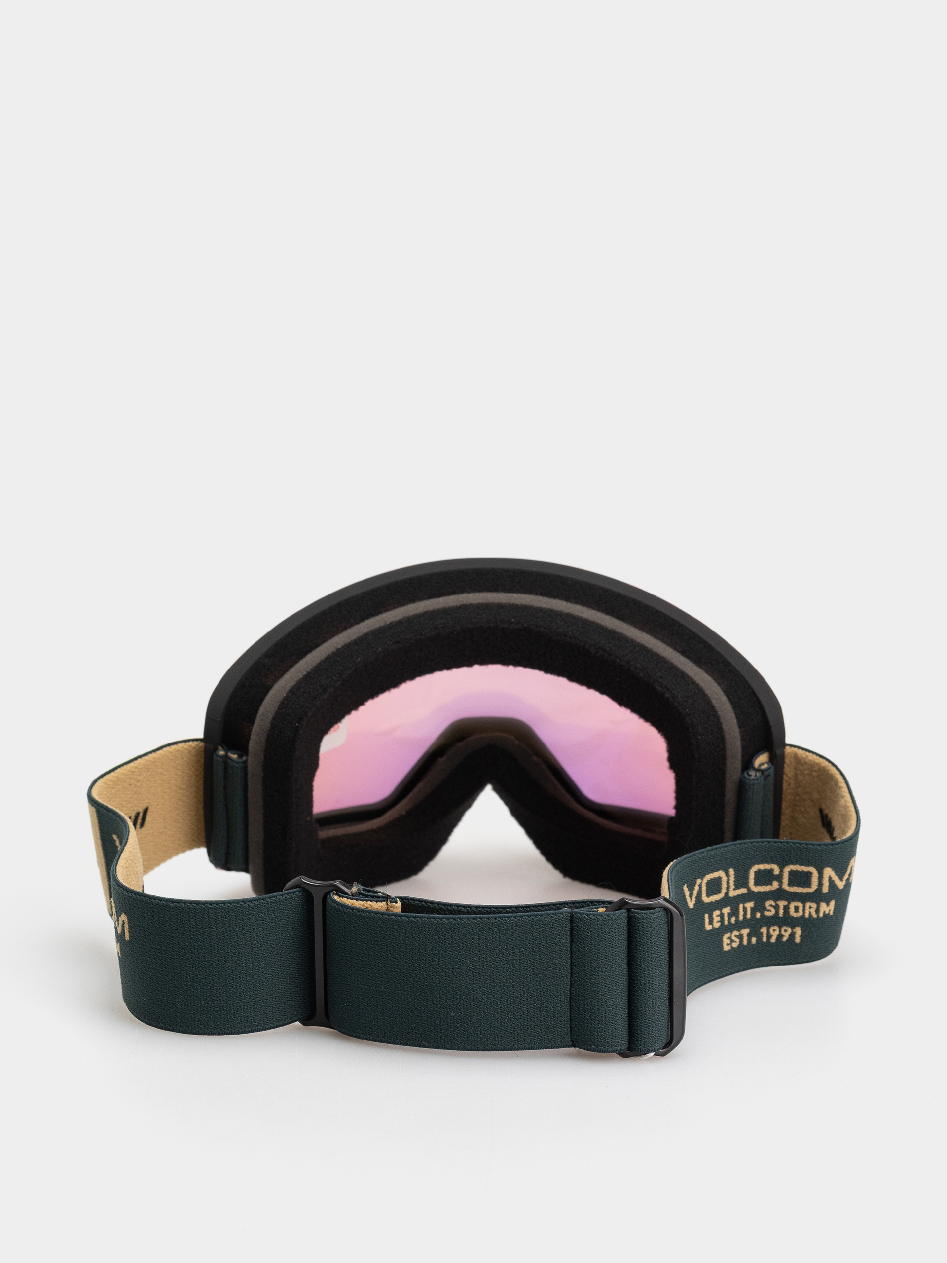 Volcom Garden 2 Snowboard szemüveg (scb snd/gold chrome+bl dark grey)