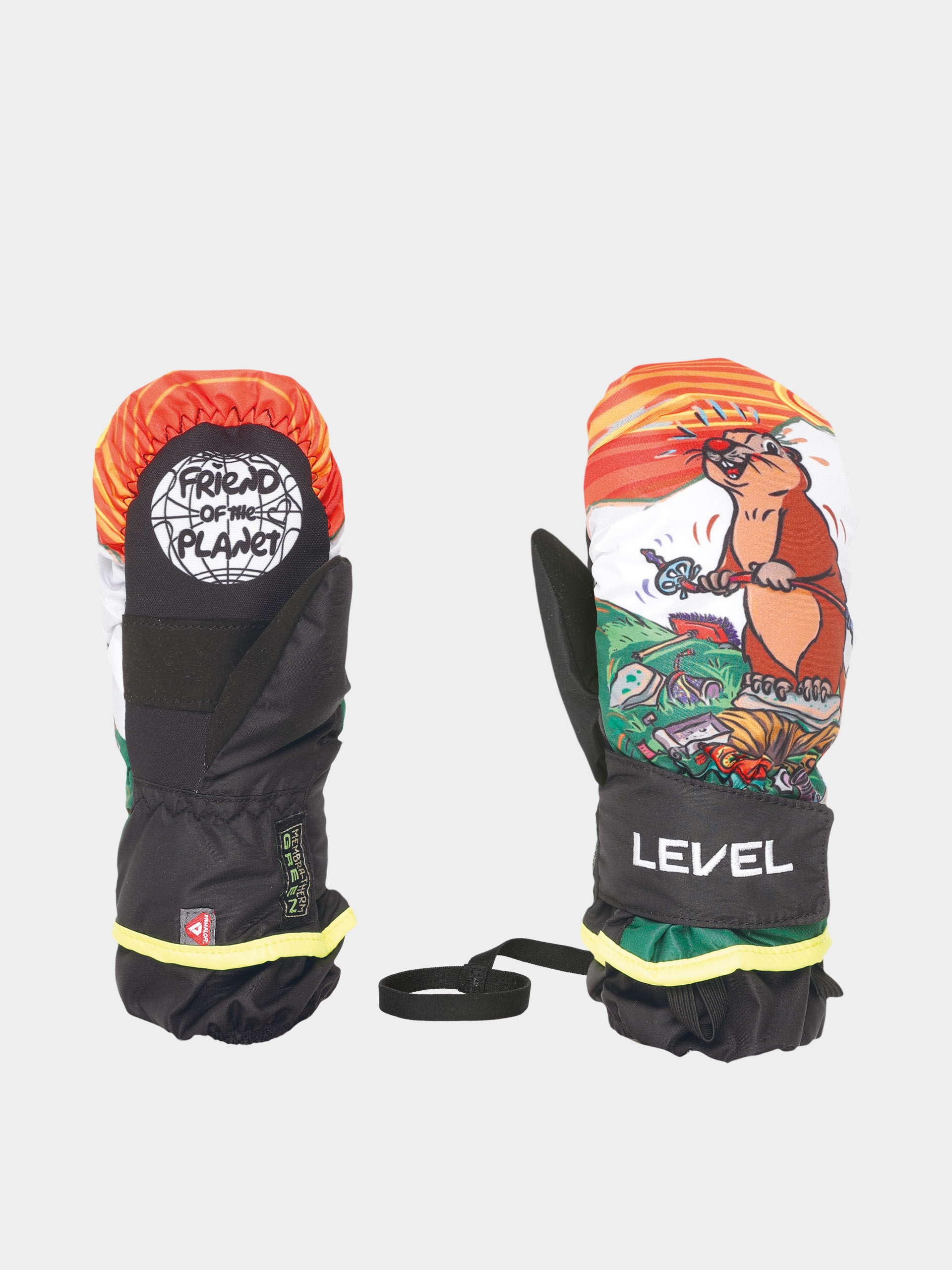 Level Animal Mitt JR Kesztyű (pk brown)
