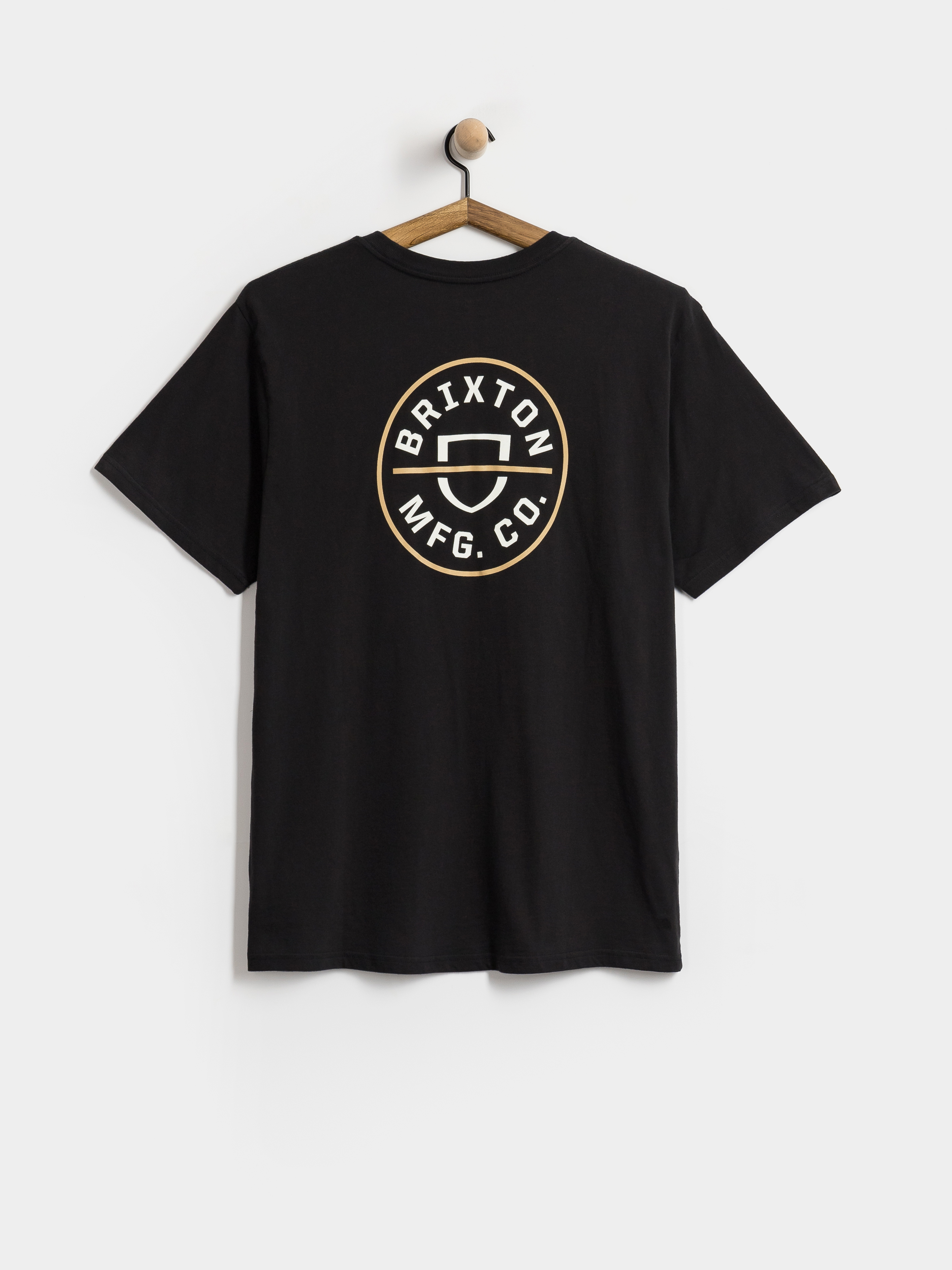 Brixton Oath V Stt Póló (black/off white/copper)