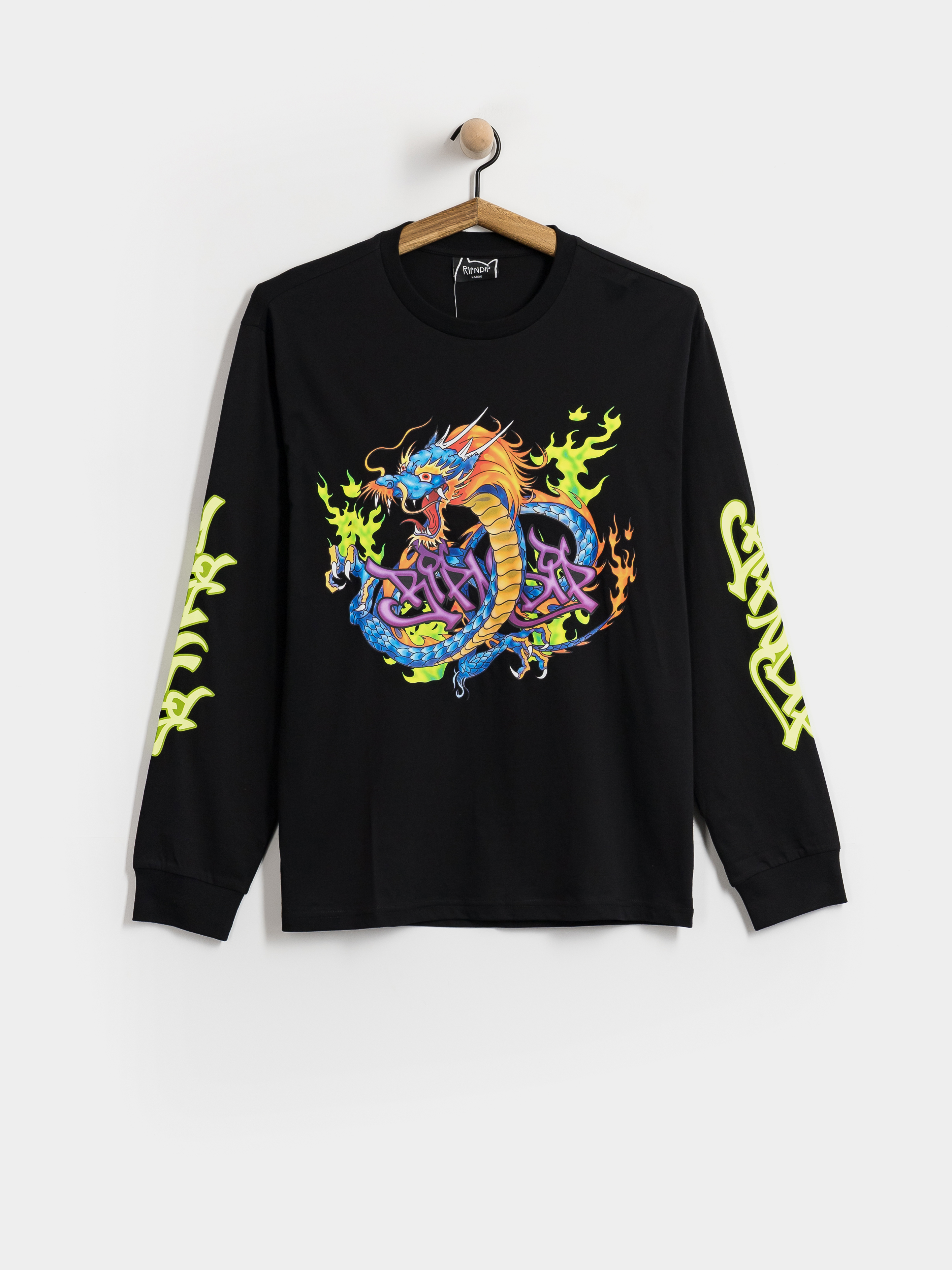 RipNDip Dragonology Hosszú ujjú felső (black)