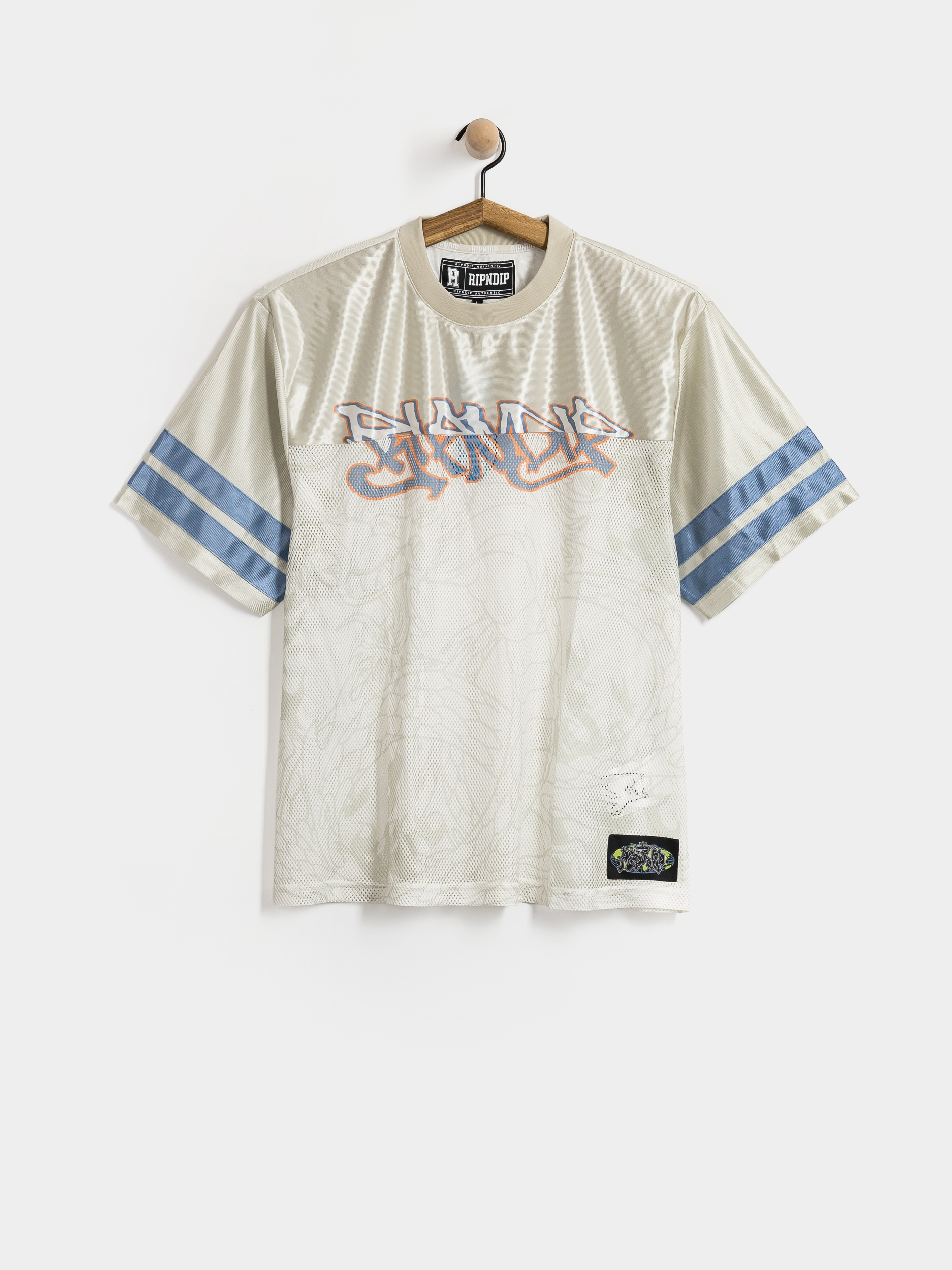 RipNDip Too Fast Football Jersey Póló (bone)