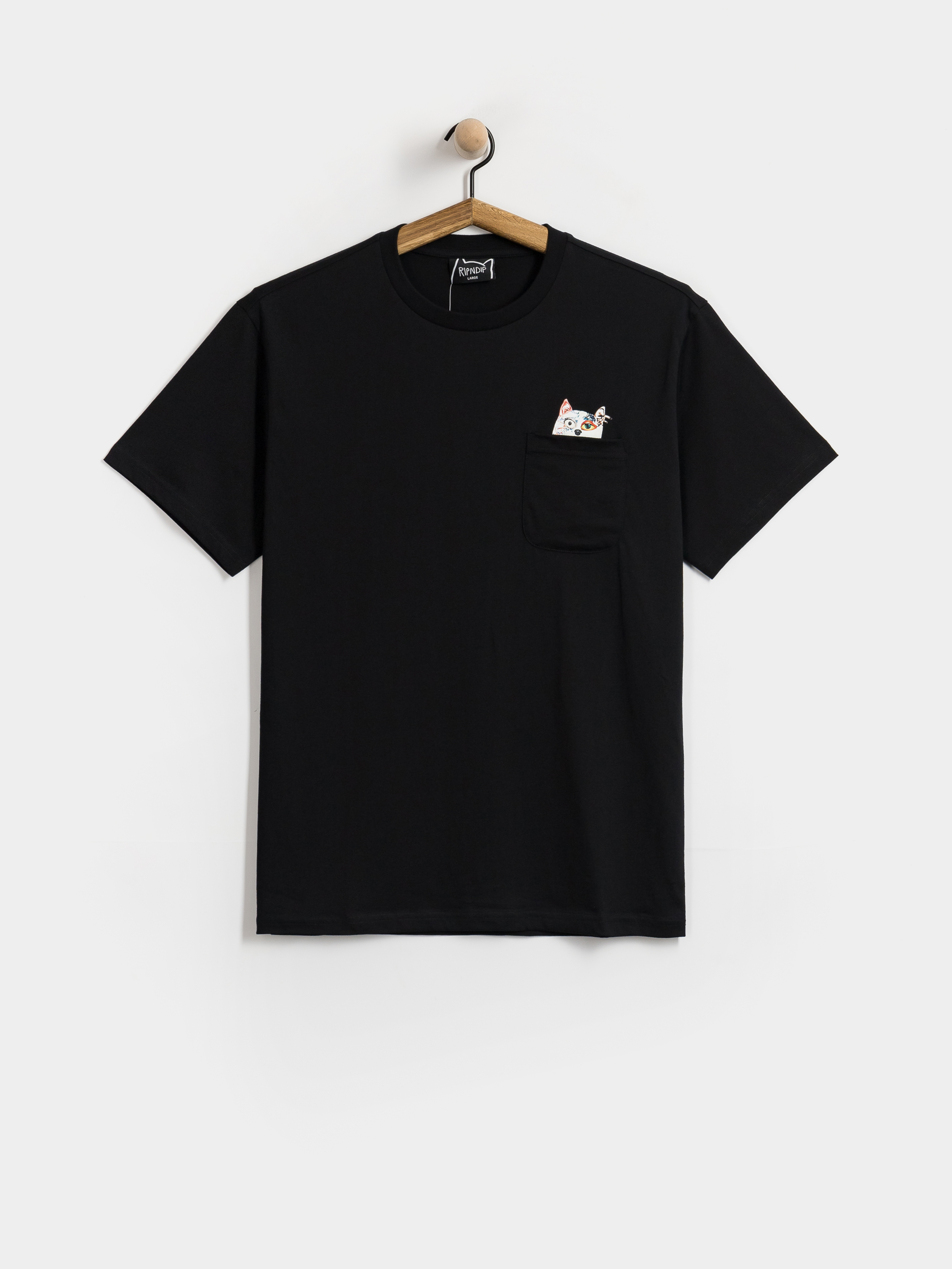 RipNDip Lord Nermal Collage Pocket Póló (black)