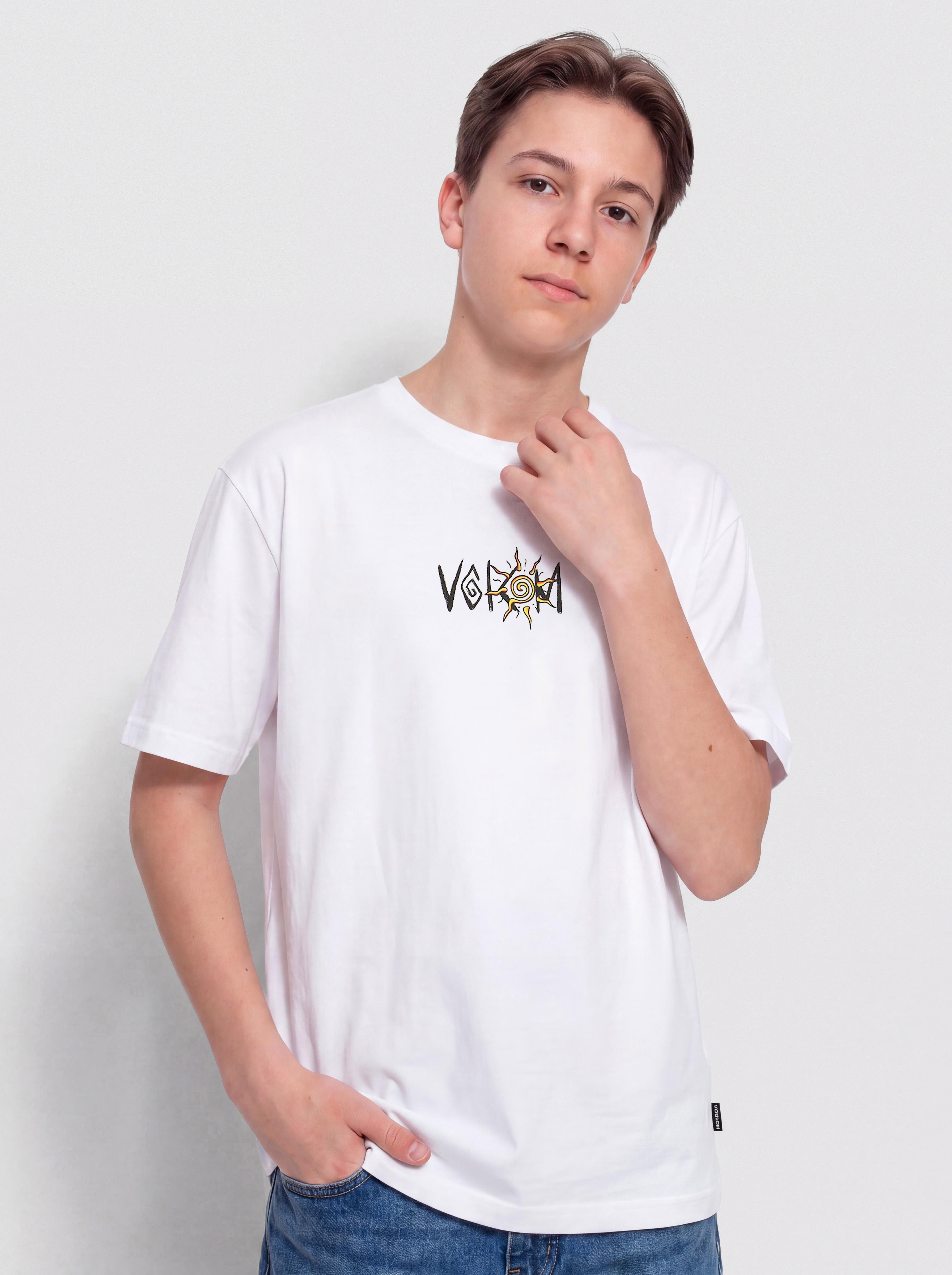 Volcom Sunfish Bsc JR Pu00f3lu00f3 (white)