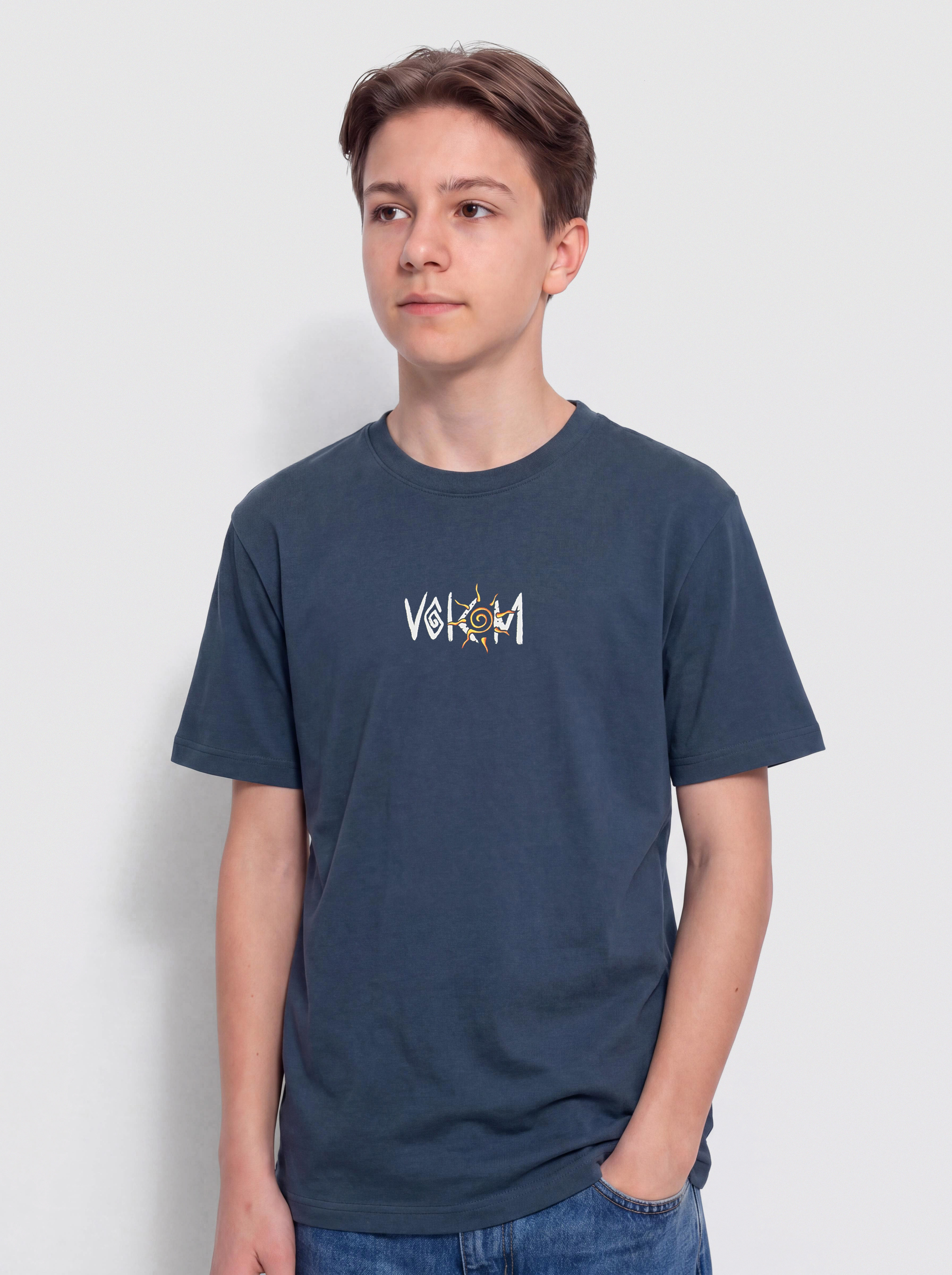 Volcom Sunfish Bsc JR Póló (dust bowl indigo)