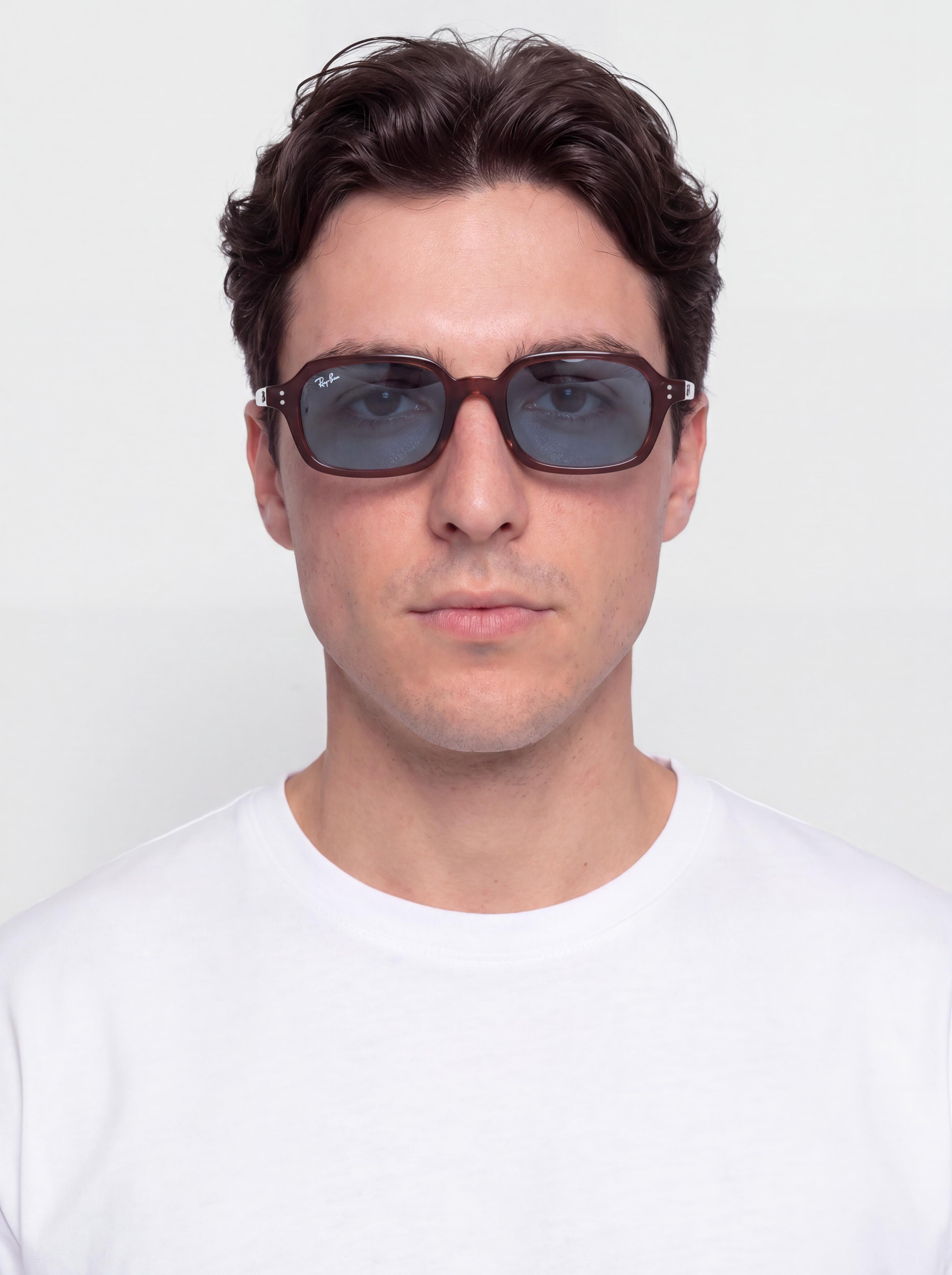 Ray-Ban Zuri Napszemüvegek (polerowany zardzewiały brązowy/niebieski)