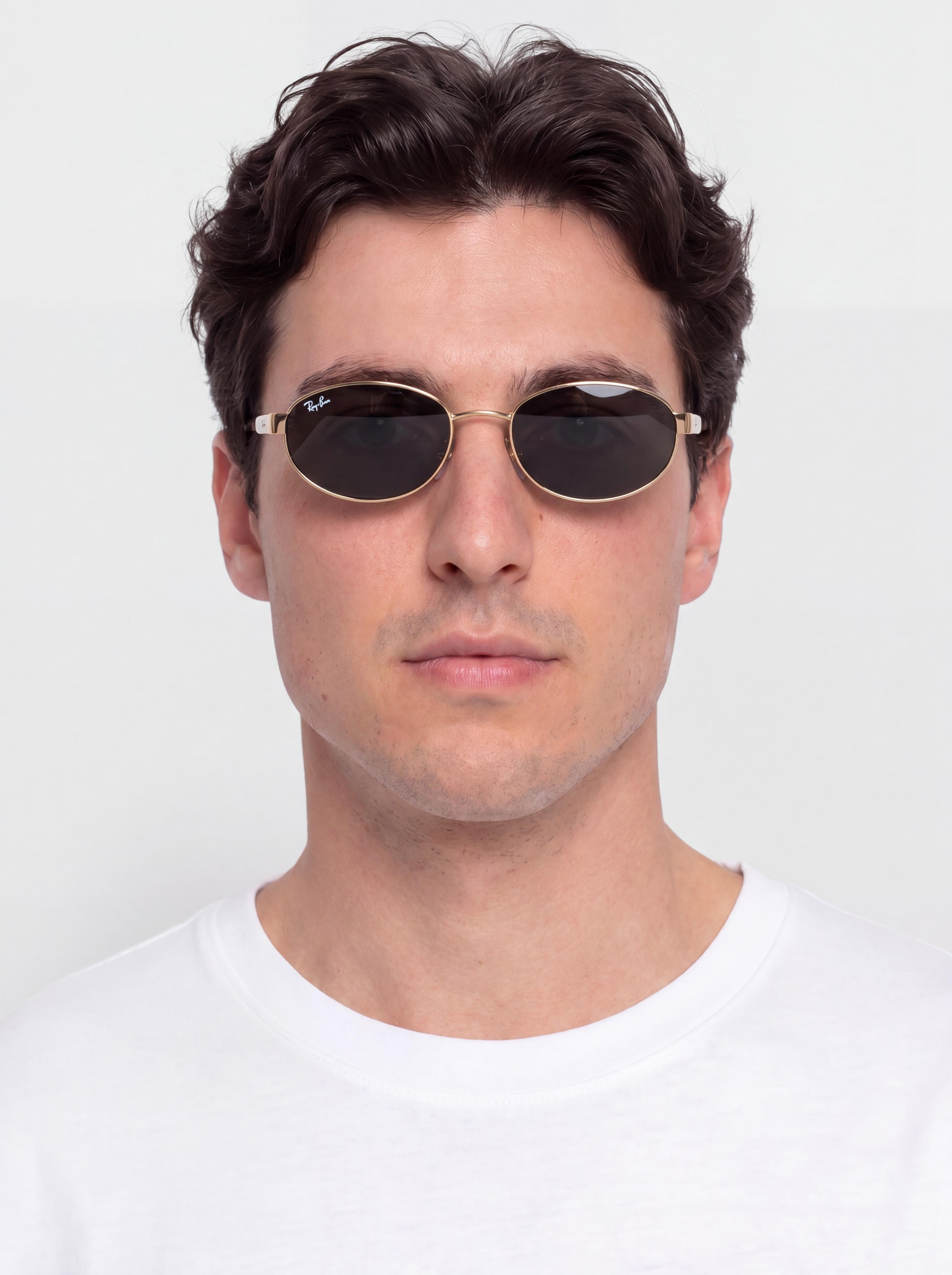 Napszemüvegek Ray-Ban Rb3774D (polerowany złoto arista/ciemnoszary)