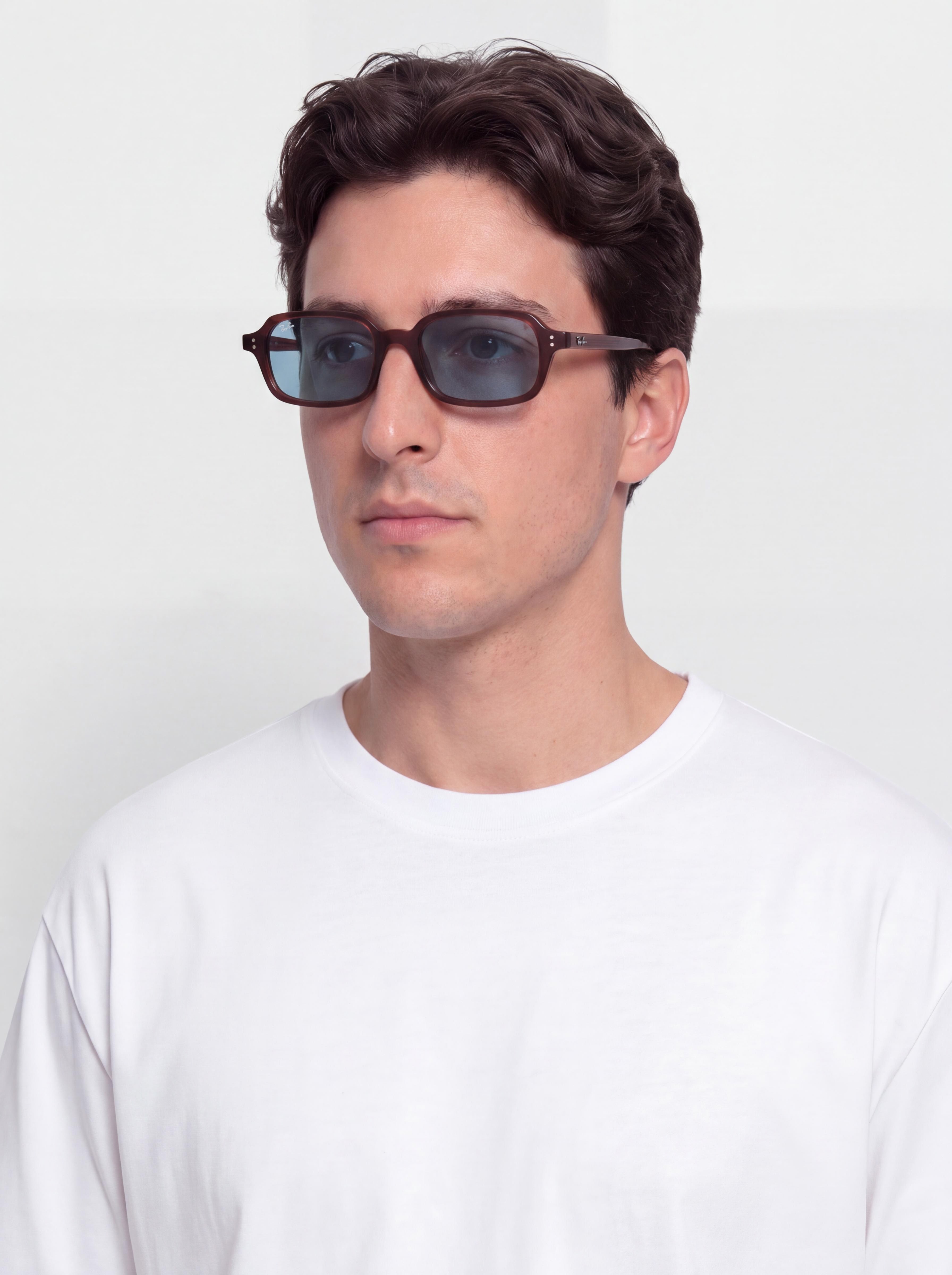Ray-Ban Zuri Napszemüvegek (polerowany zardzewiały brązowy/niebieski)