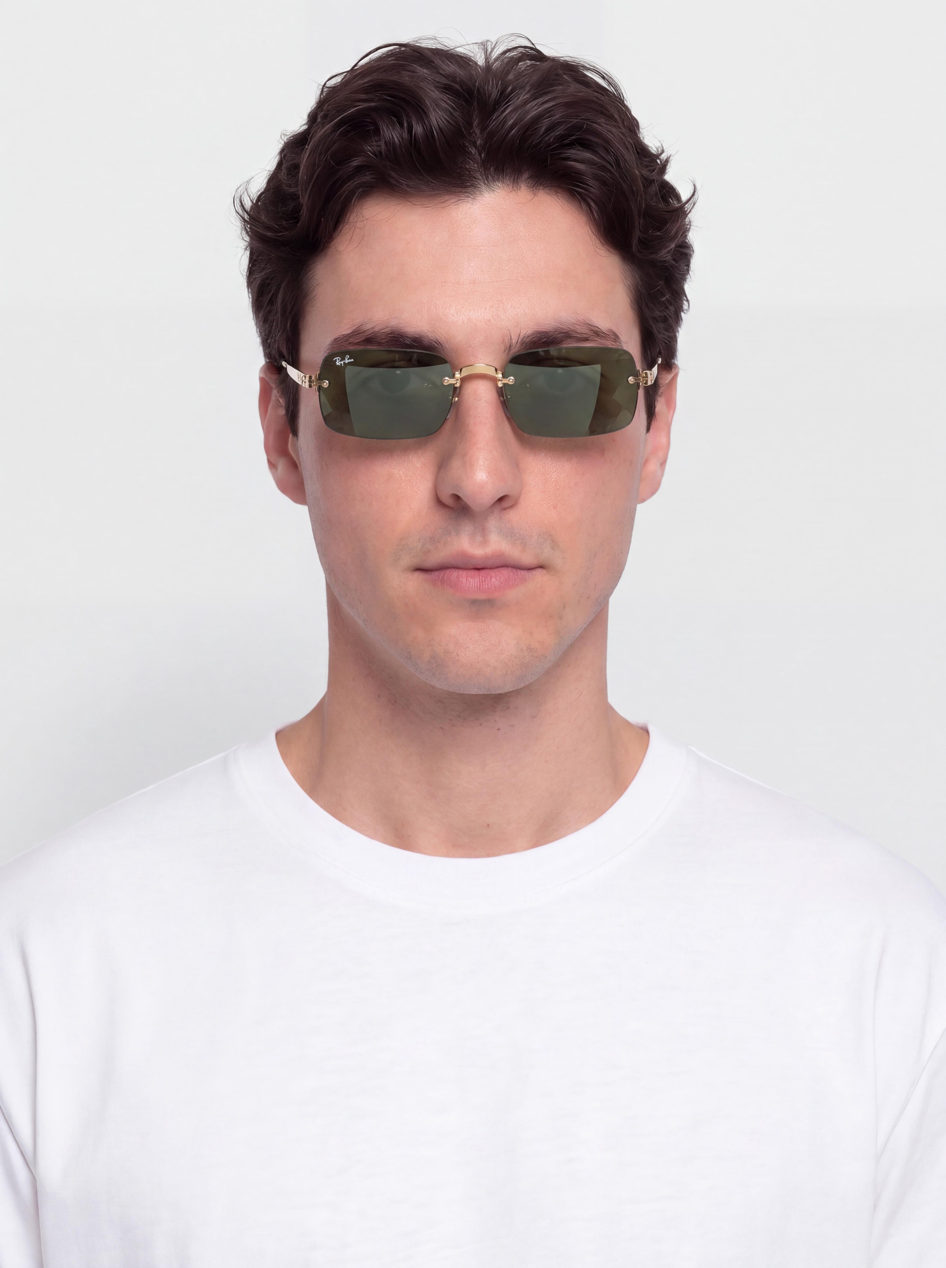 Ray-Ban Rb3928 By A$Ap Rocky Napszemu00fcvegek (polerowany zu0142oto arista/ciemnogreen)