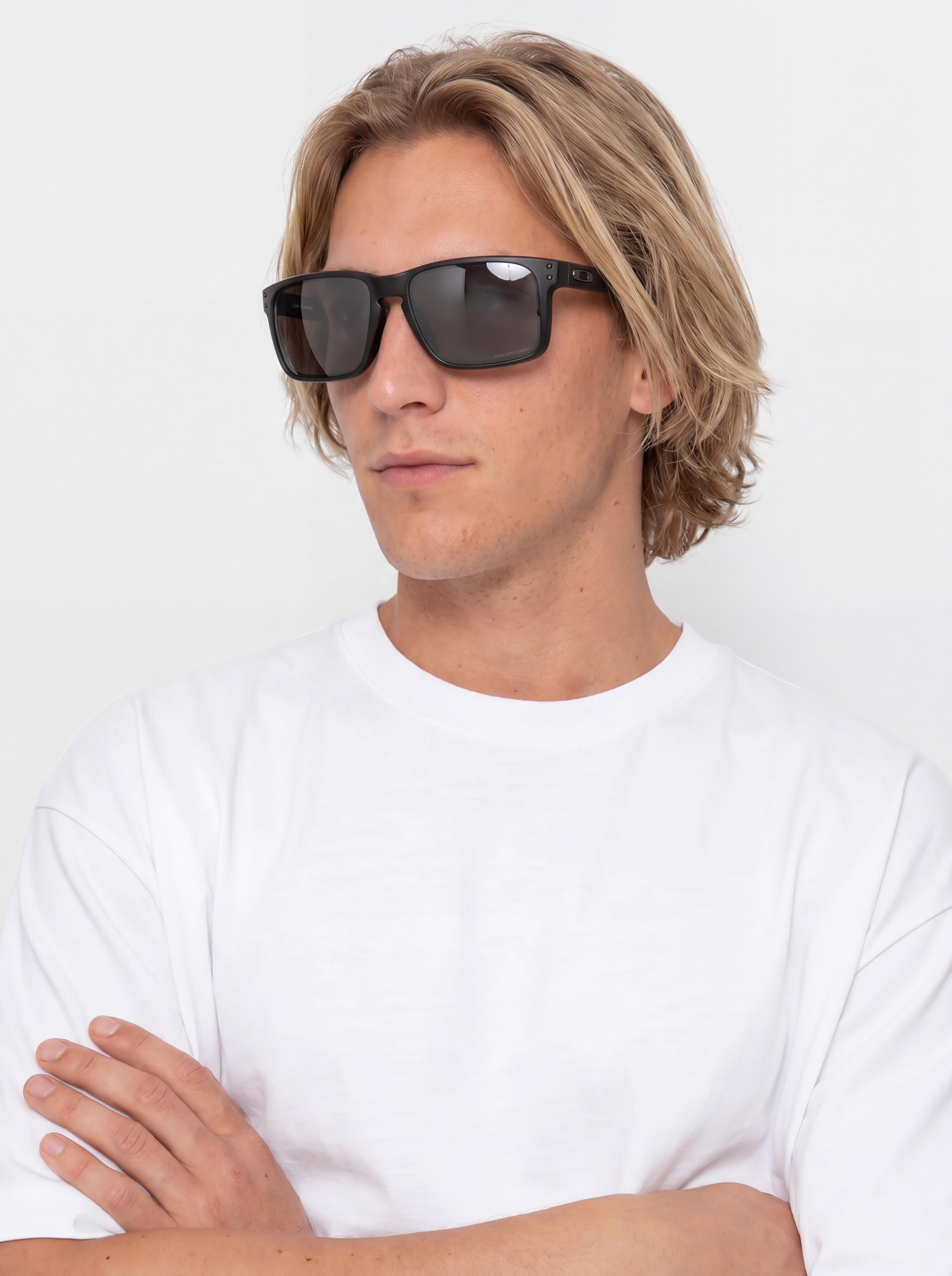 Oakley Holbrook XL Napszemu00fcvegek (matte black/prizm black polarized)