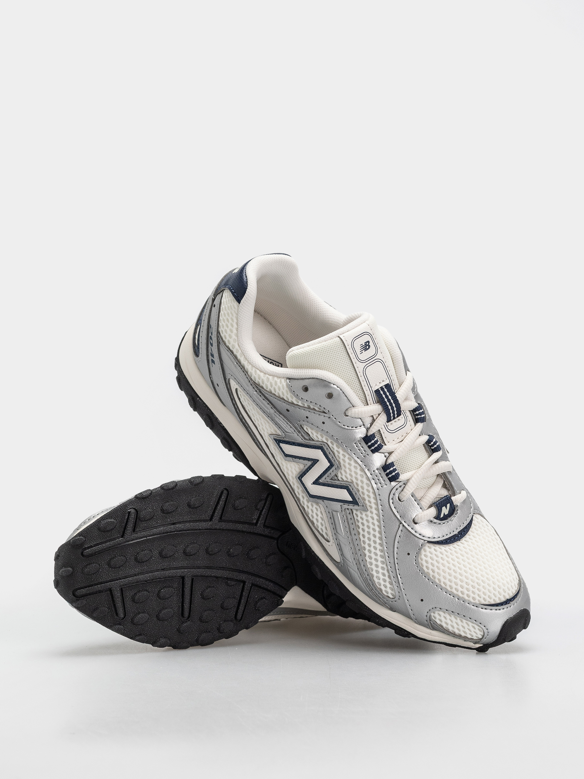New Balance 204L Cipők (sea salt/silver metallic/nb navy)