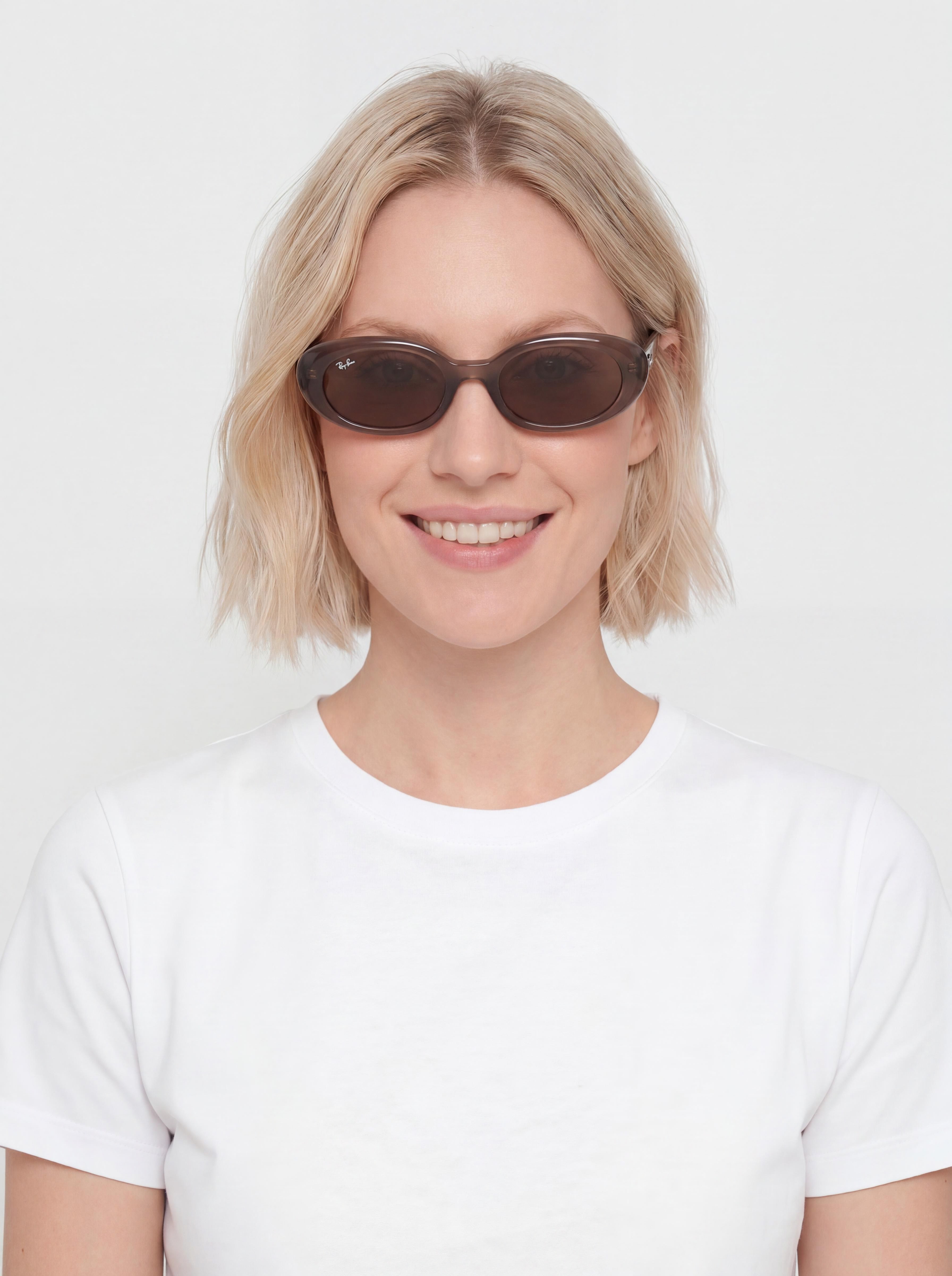 Ray-Ban Rb4441D Napszemüvegek (matowy opalizujący brązowy/ciemnobrązowy)