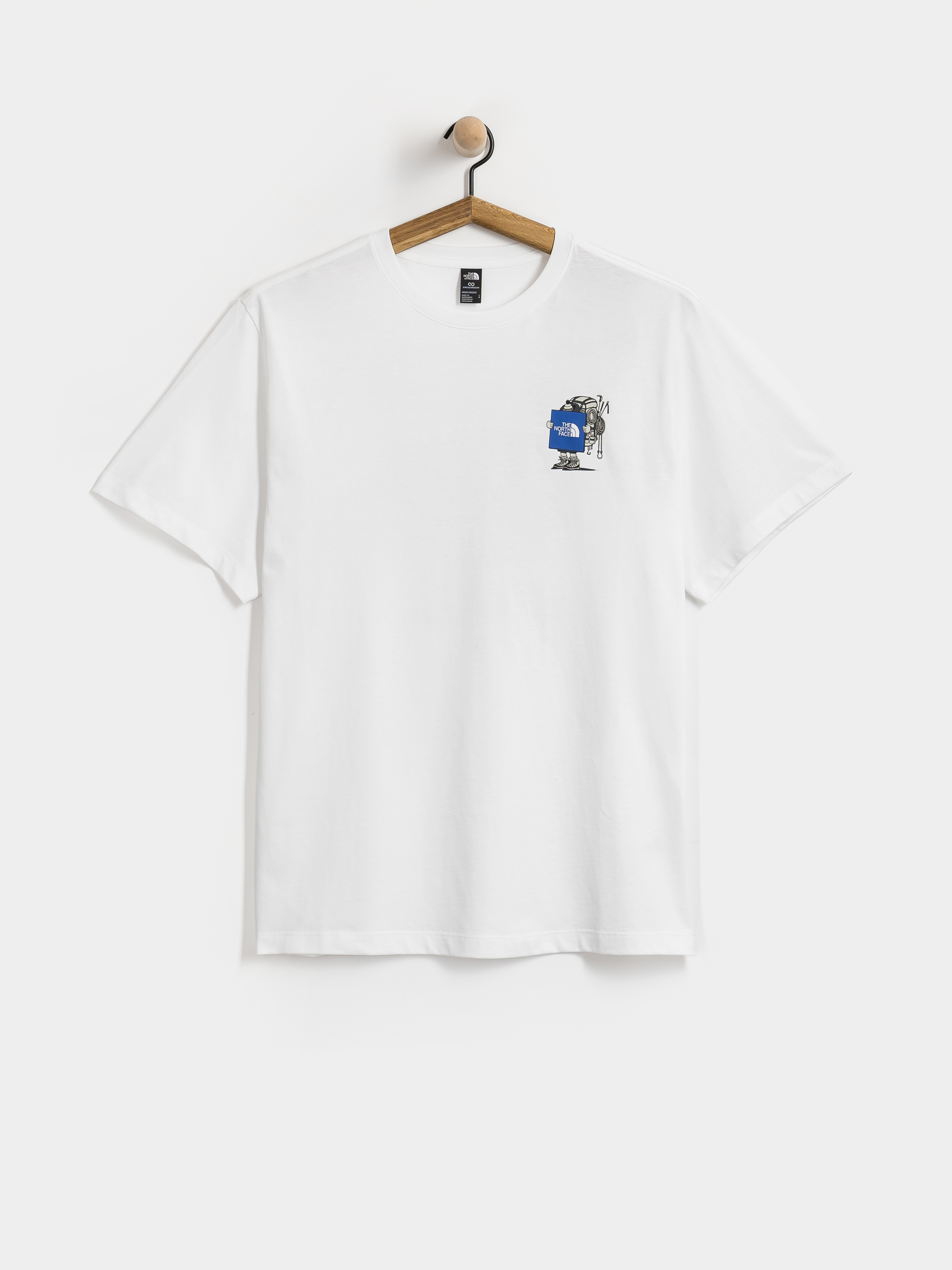Póló The North Face Gear Up Get Out Relaxed (tnf white)