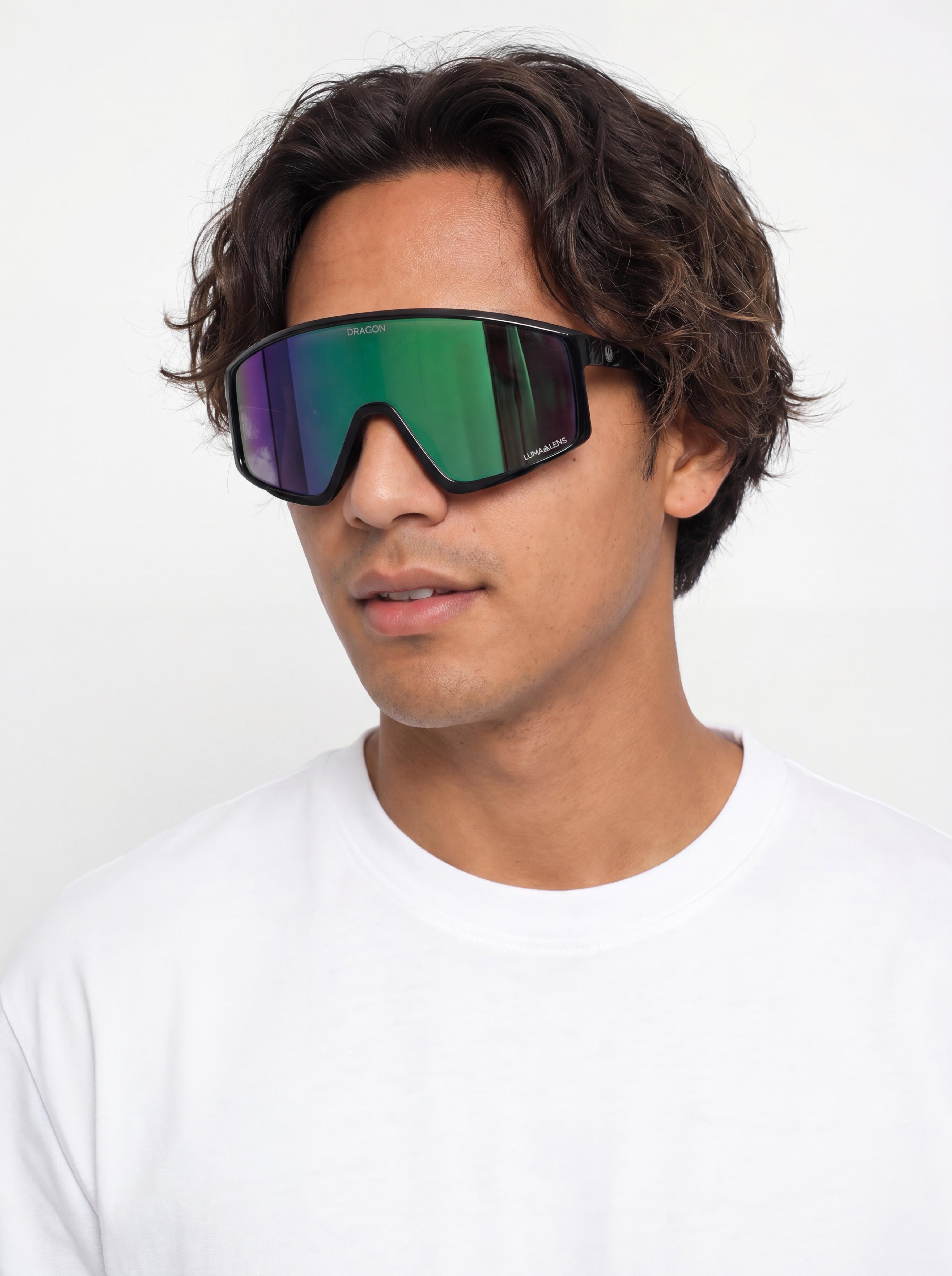 Dragon Amped Napszemüvegek (black/multi/lumalens green ion)