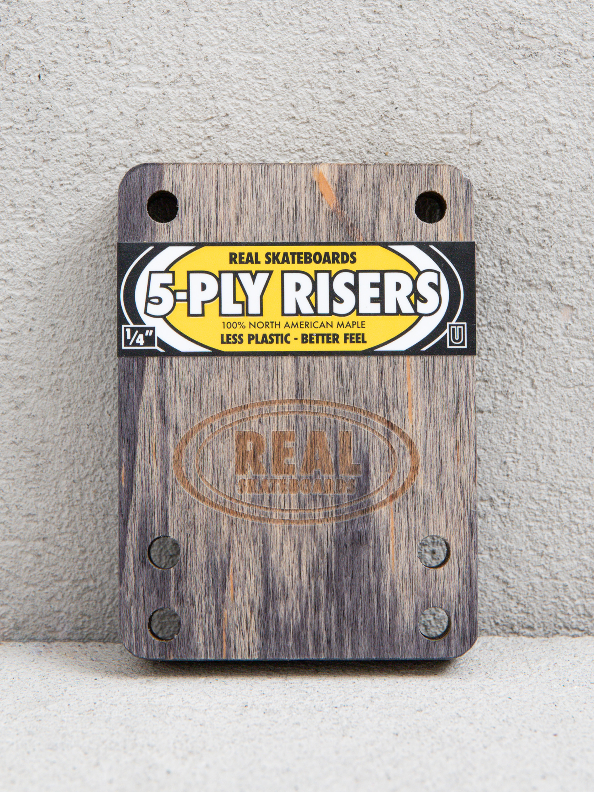 Real 5 Ply Risers Alátétek (black/yellow)