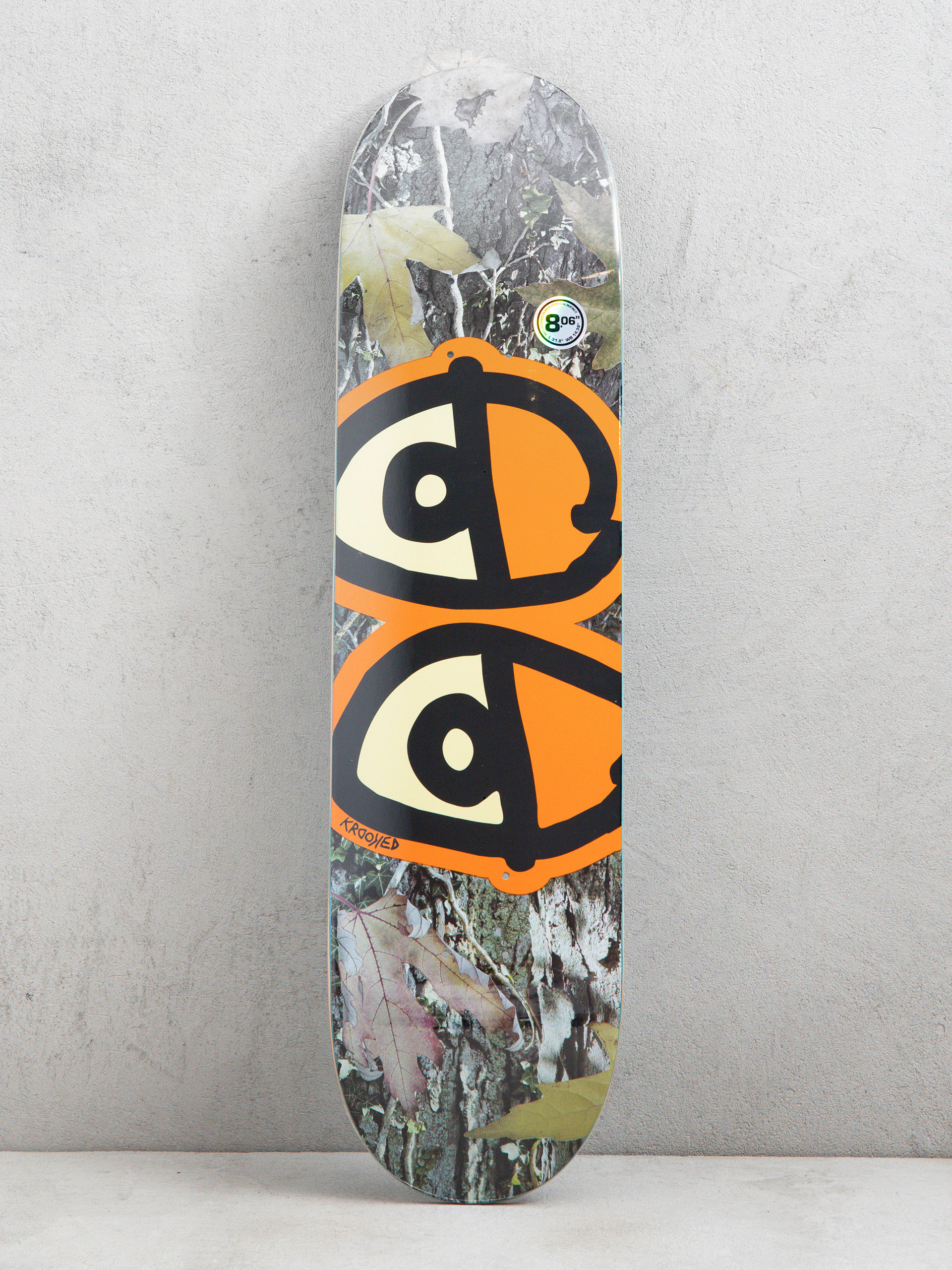 Gördeszka lap Krooked Team Eyes Camo