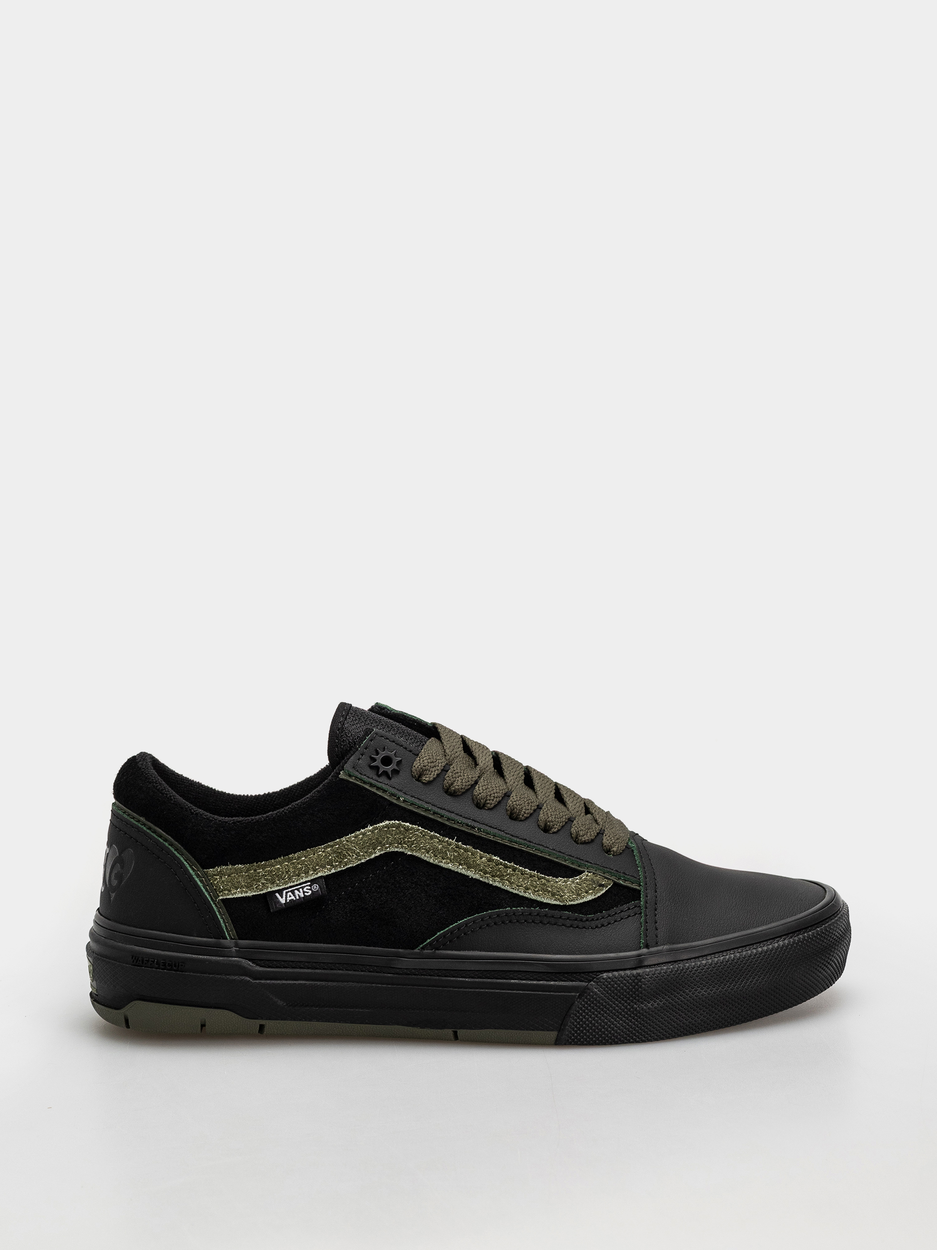 Vans Skate Old Skool Wafflecup Cipők (green/black)