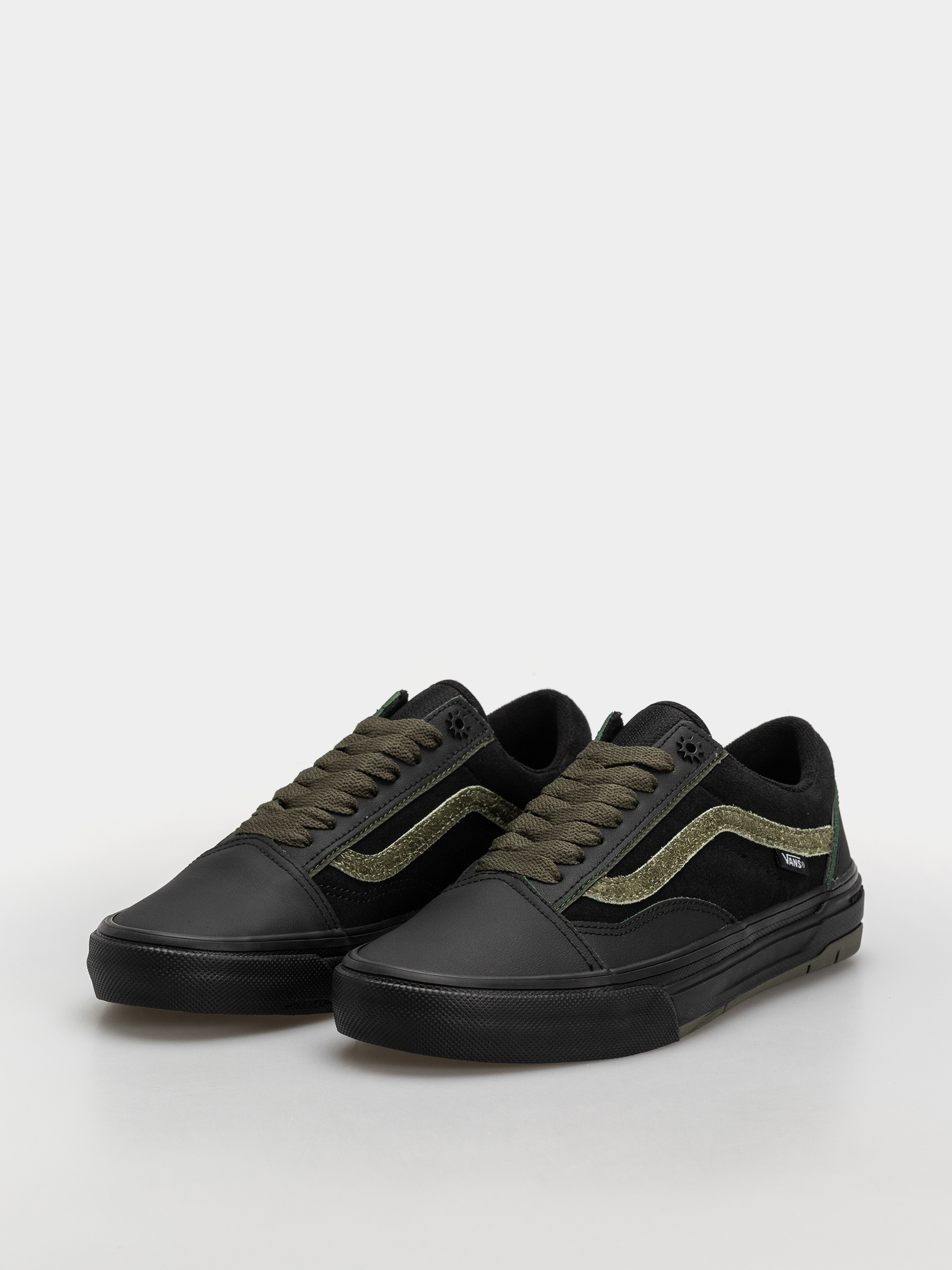 Vans Skate Old Skool Wafflecup Cipők (green/black)