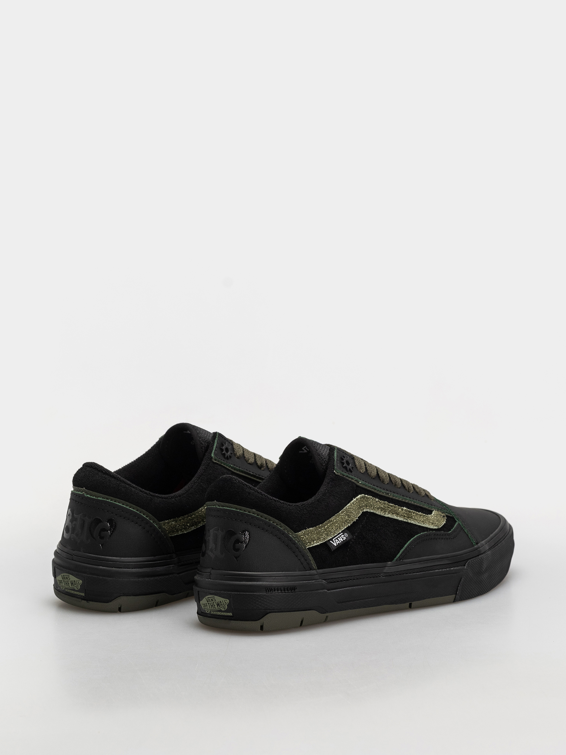 Vans Skate Old Skool Wafflecup Cipők (green/black)