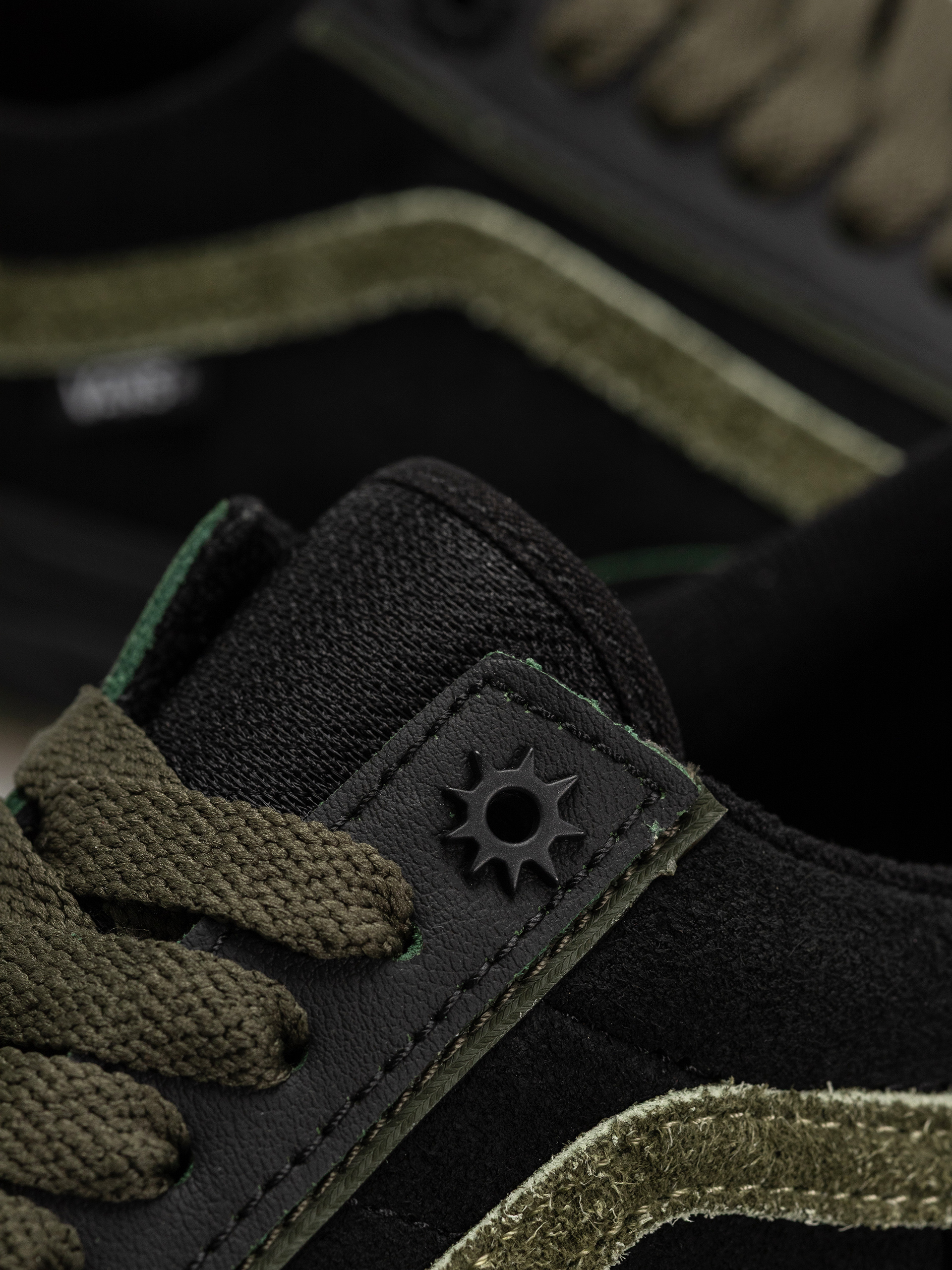 Vans Skate Old Skool Wafflecup Cipők (green/black)