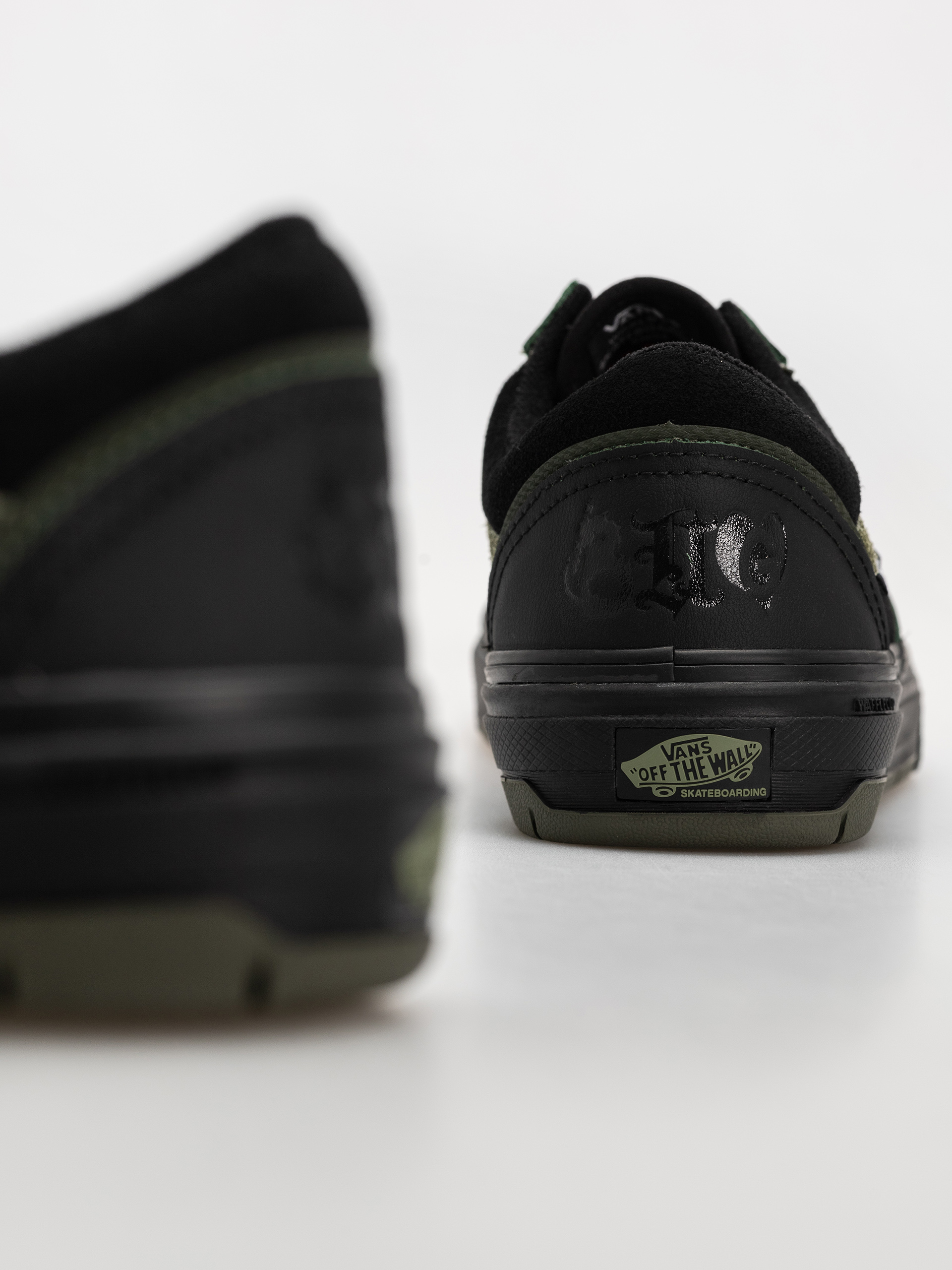 Vans Skate Old Skool Wafflecup Cipők (green/black)