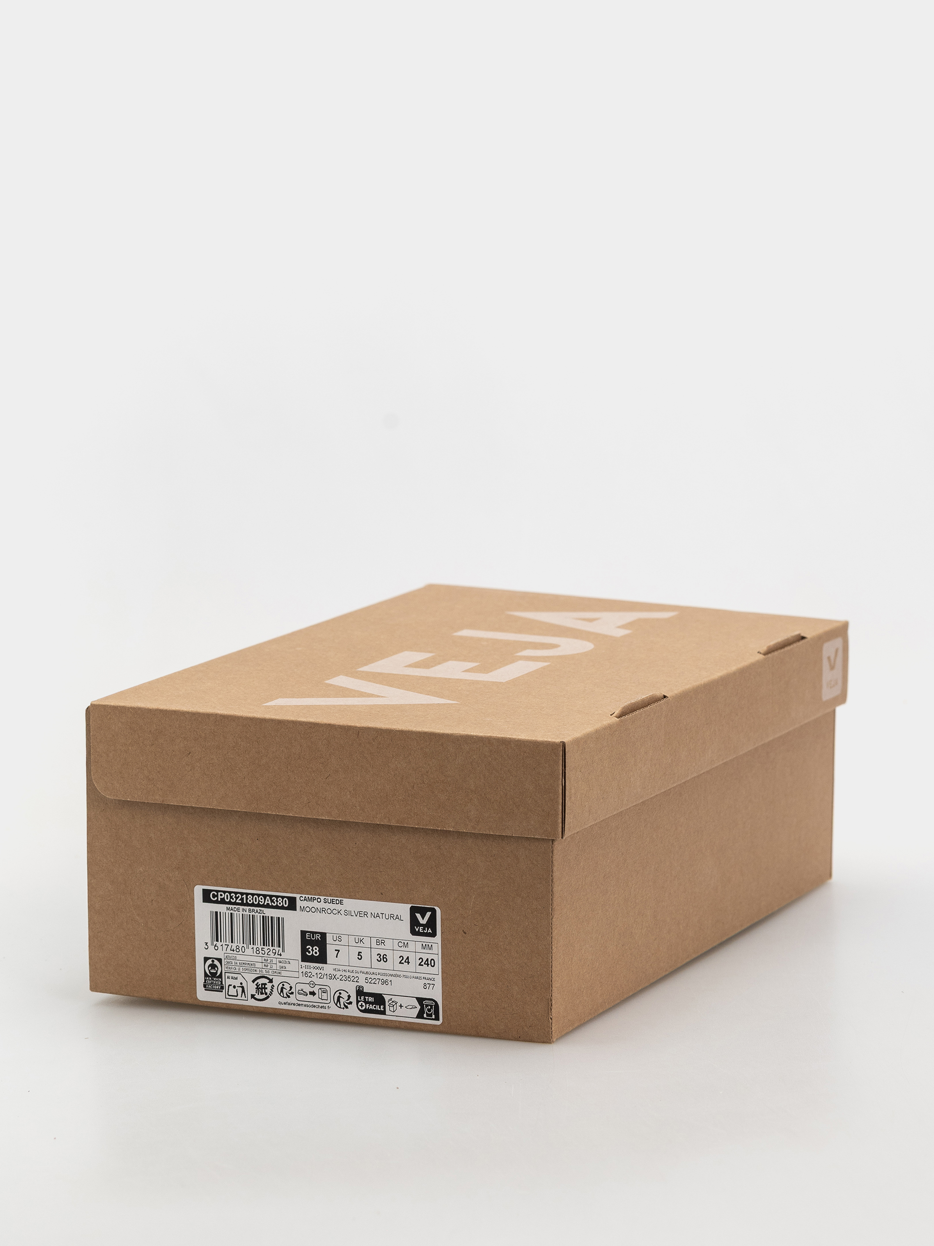 Veja Campo Wmn Cipők (moonrock silver natural)
