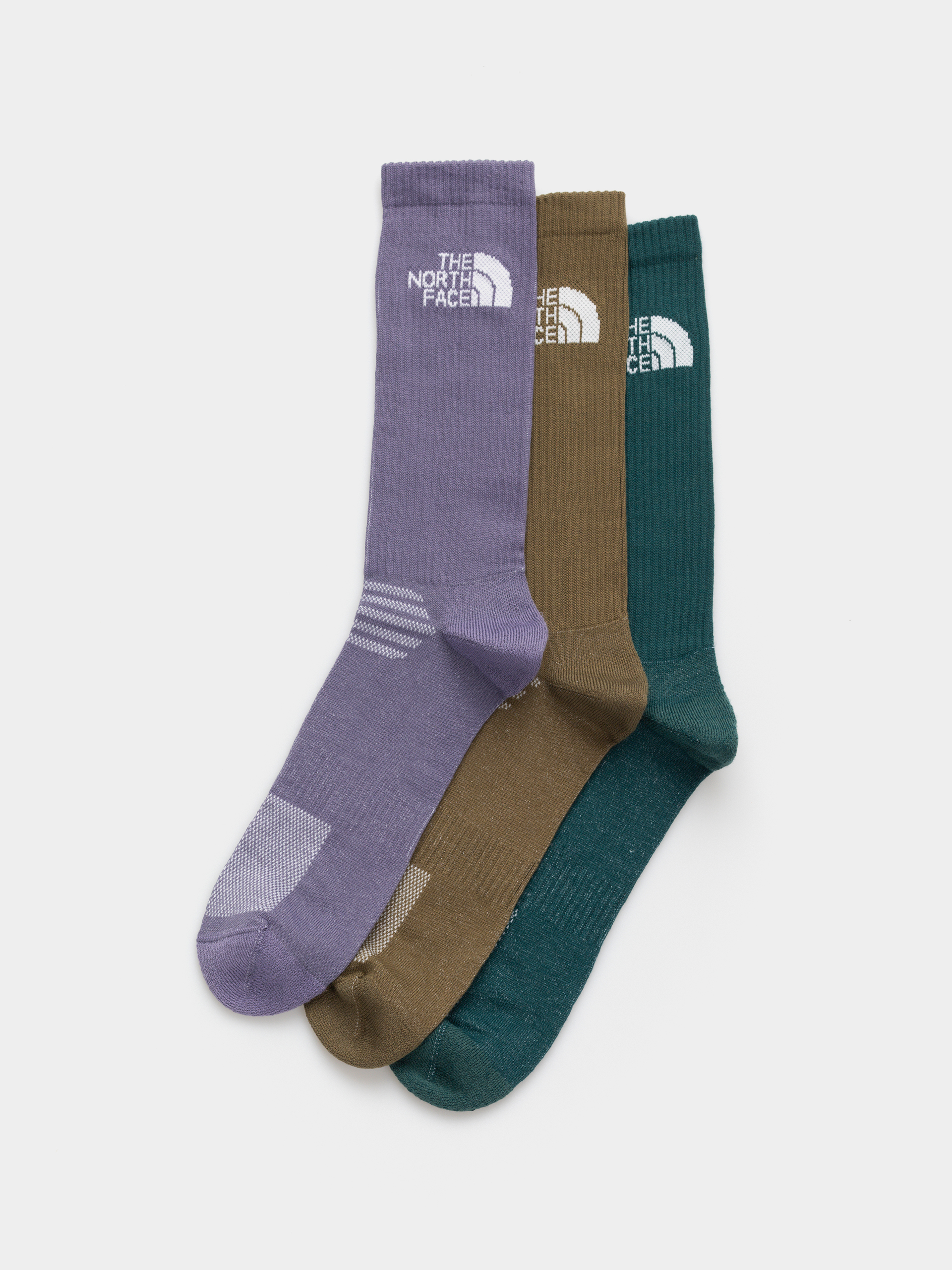 The North Face Multi Sport Cush Crew 3P Zokni (grounded plum/caraway s)