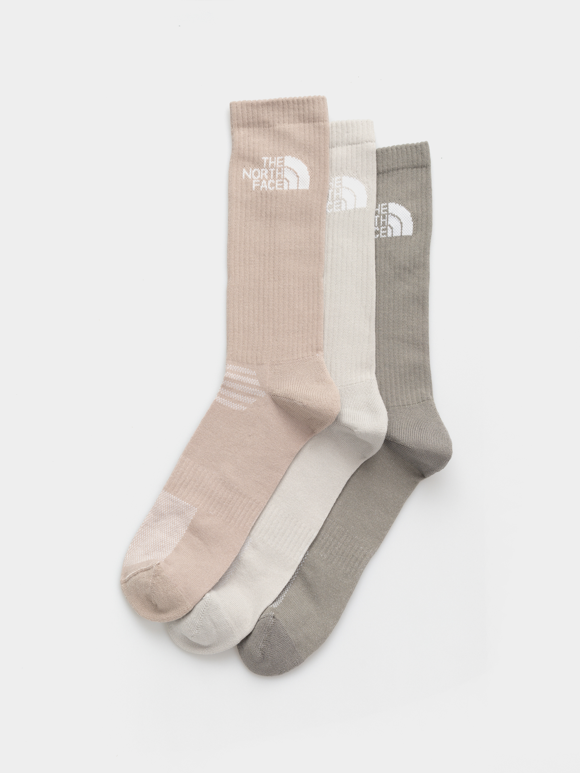 The North Face Multi Sport Cush Crew 3P Zokni (stone slab/timeless taupe)