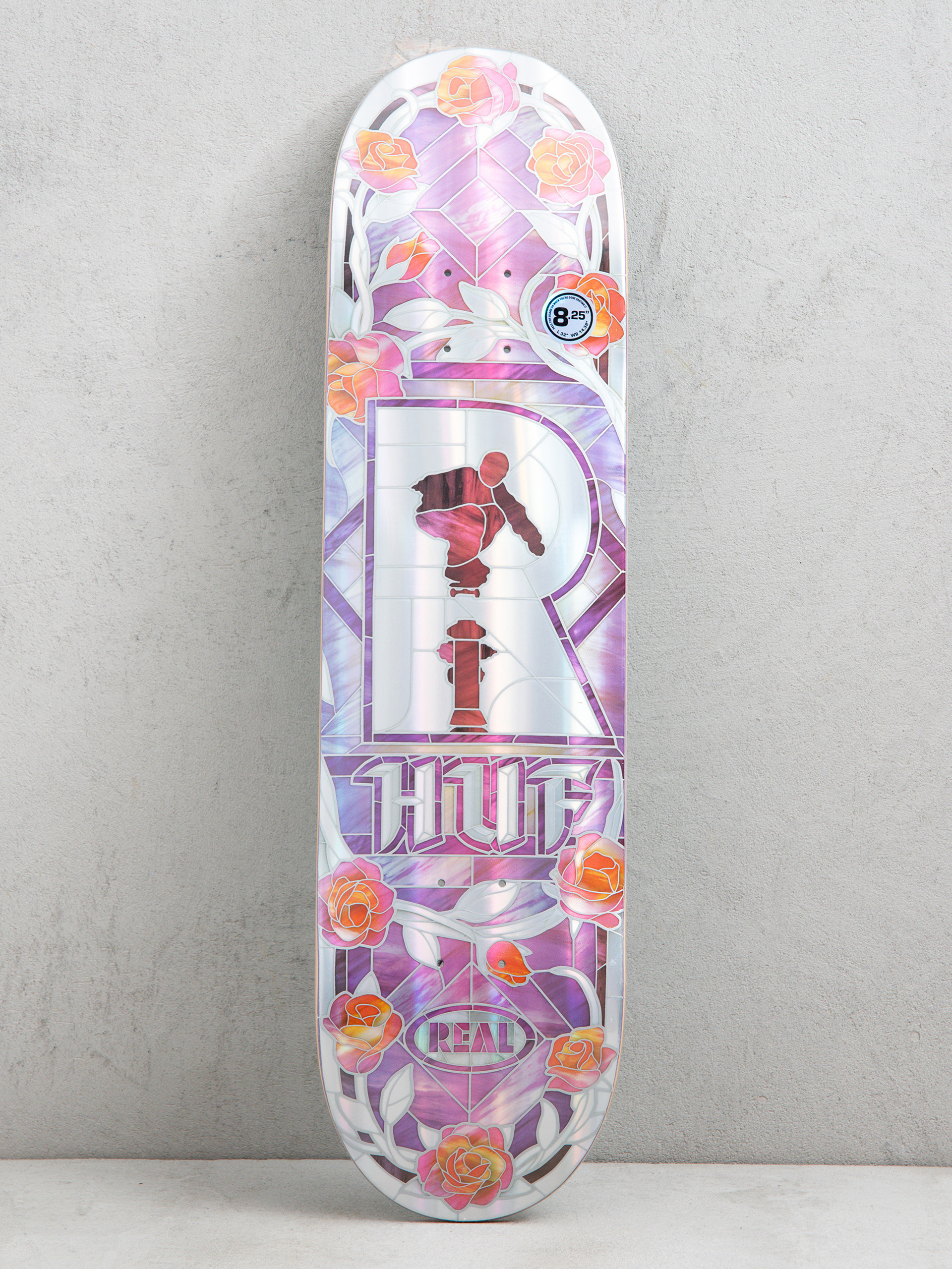 Real Huf Holographic Cothedral Gördeszka lap
