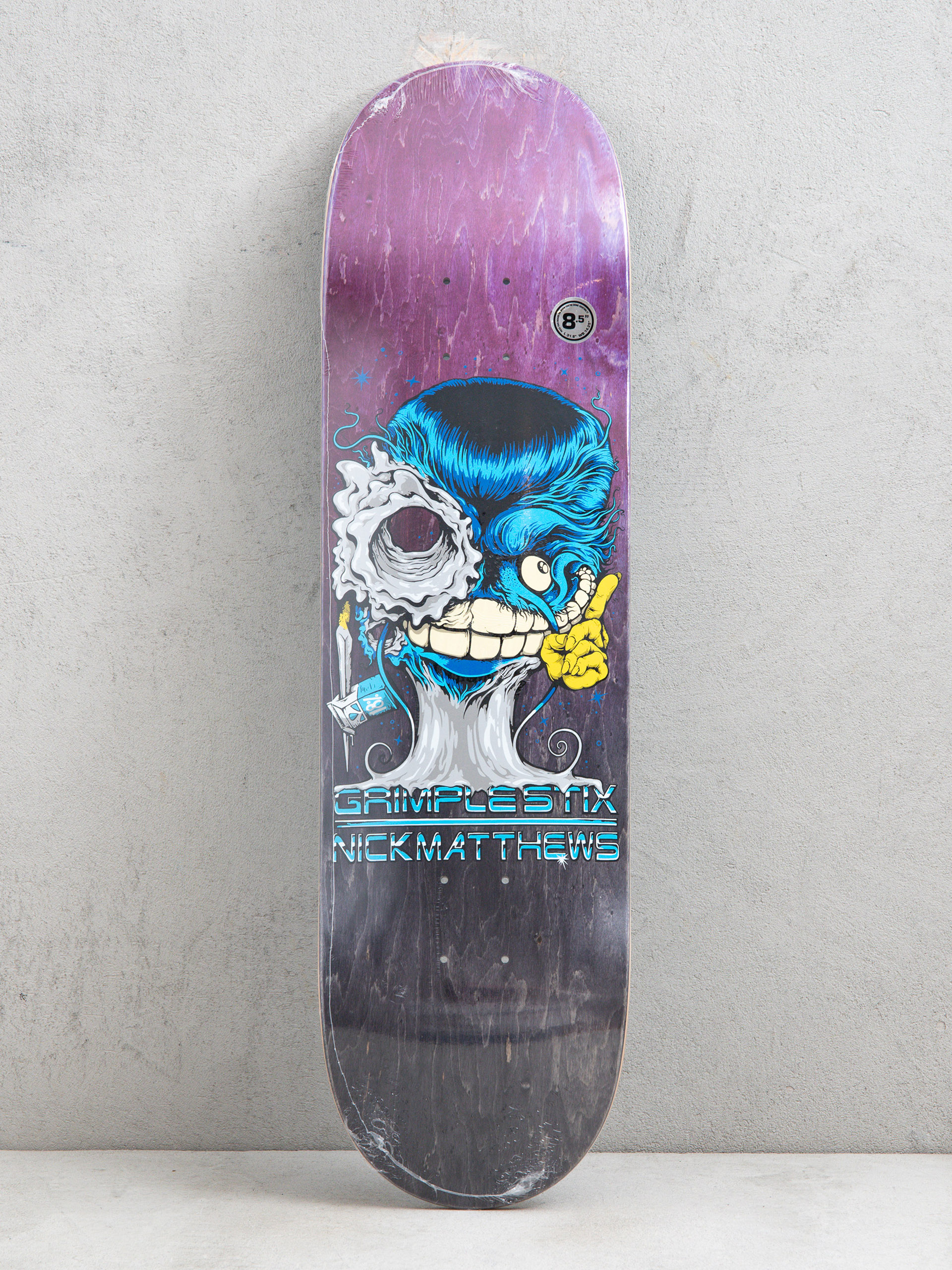 Antihero Matthews Grimplestix Grimplenator Gördeszka lap (purple)