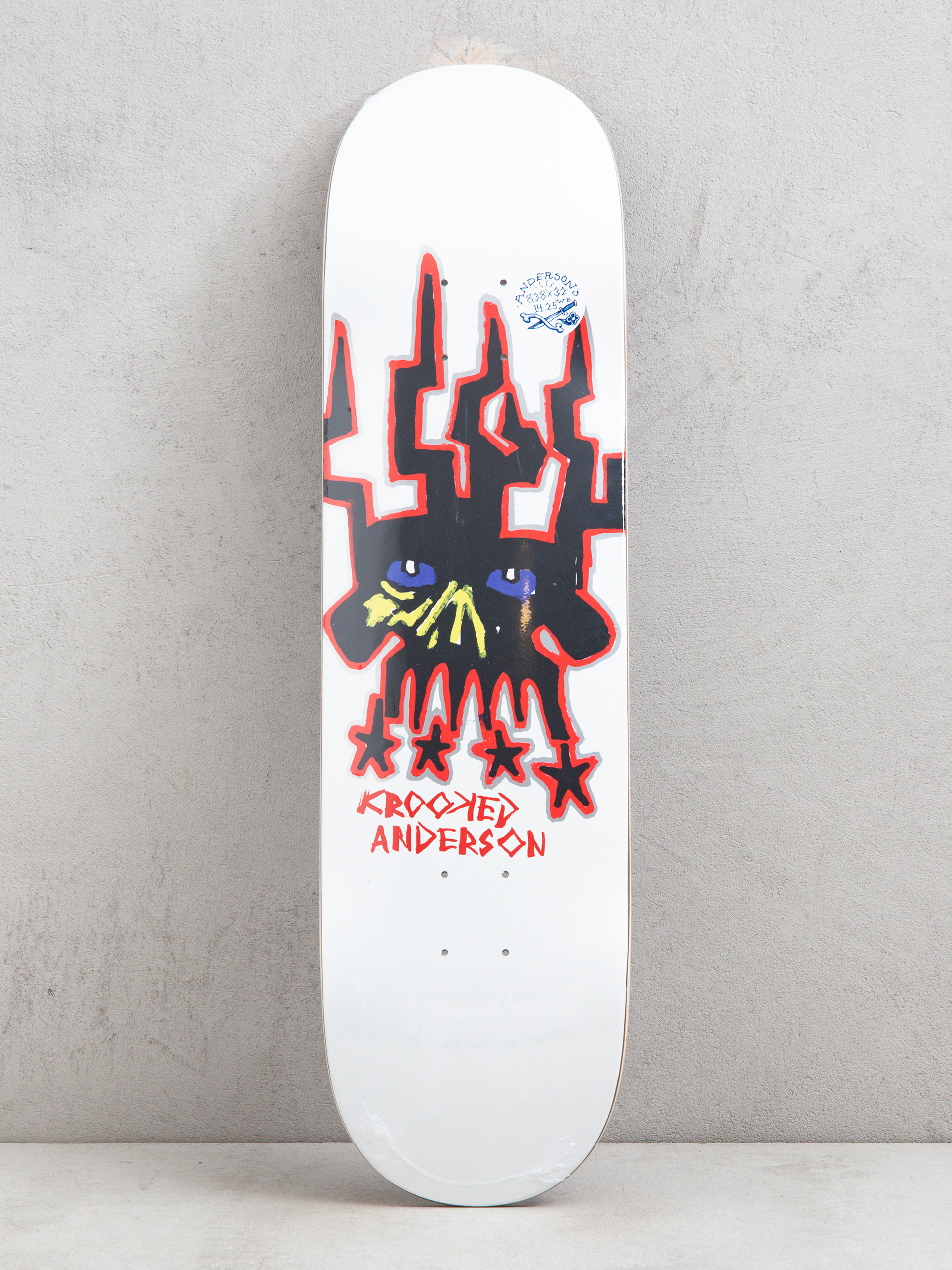 Krooked Manderson Skull King Gördeszka lap