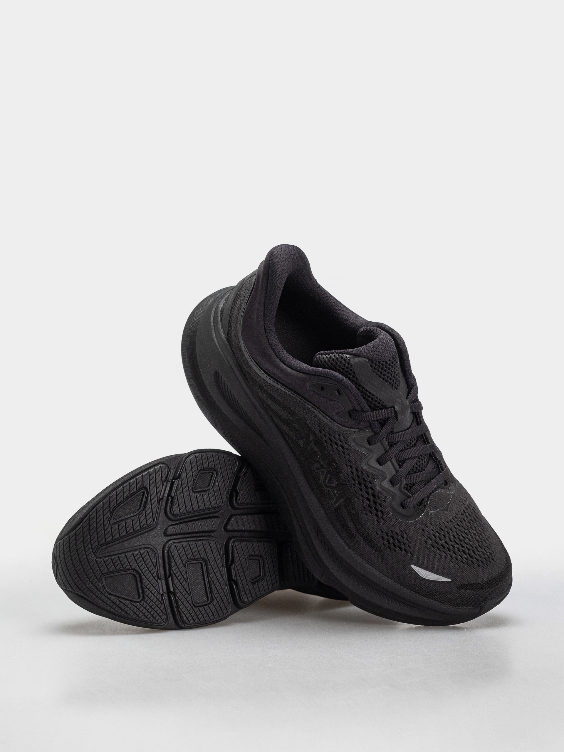 Hoka Bondi 9 Cipők (black/black)