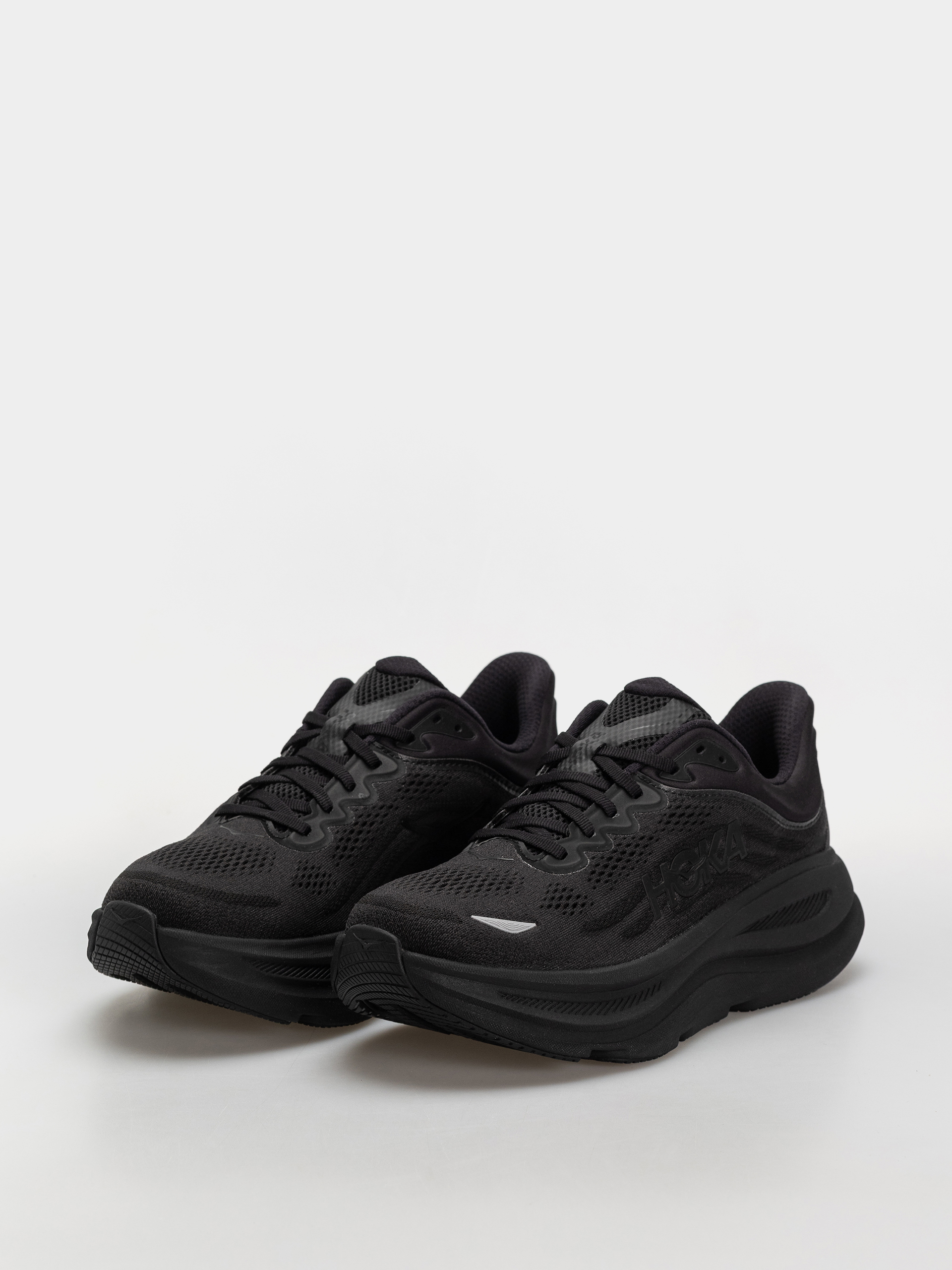 Hoka Bondi 9 Cipők (black/black)