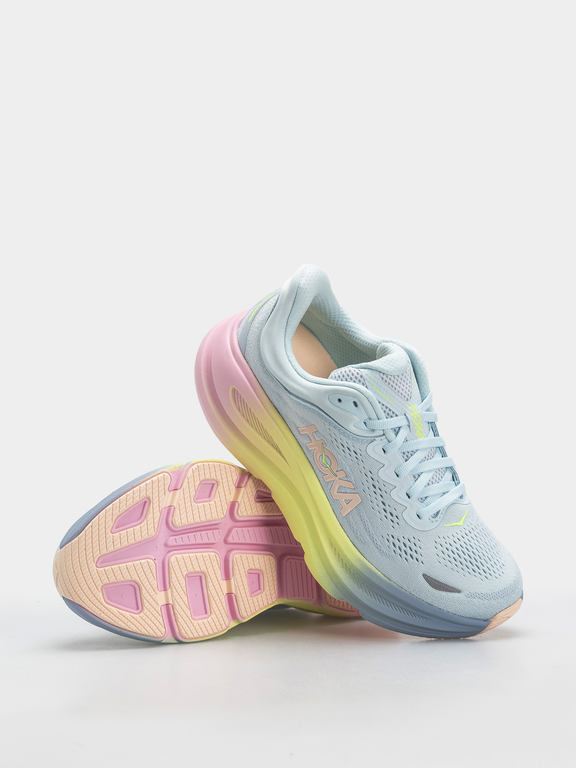 Hoka Bondi 9 Wmn Cipők (glimmering blue/overcast)