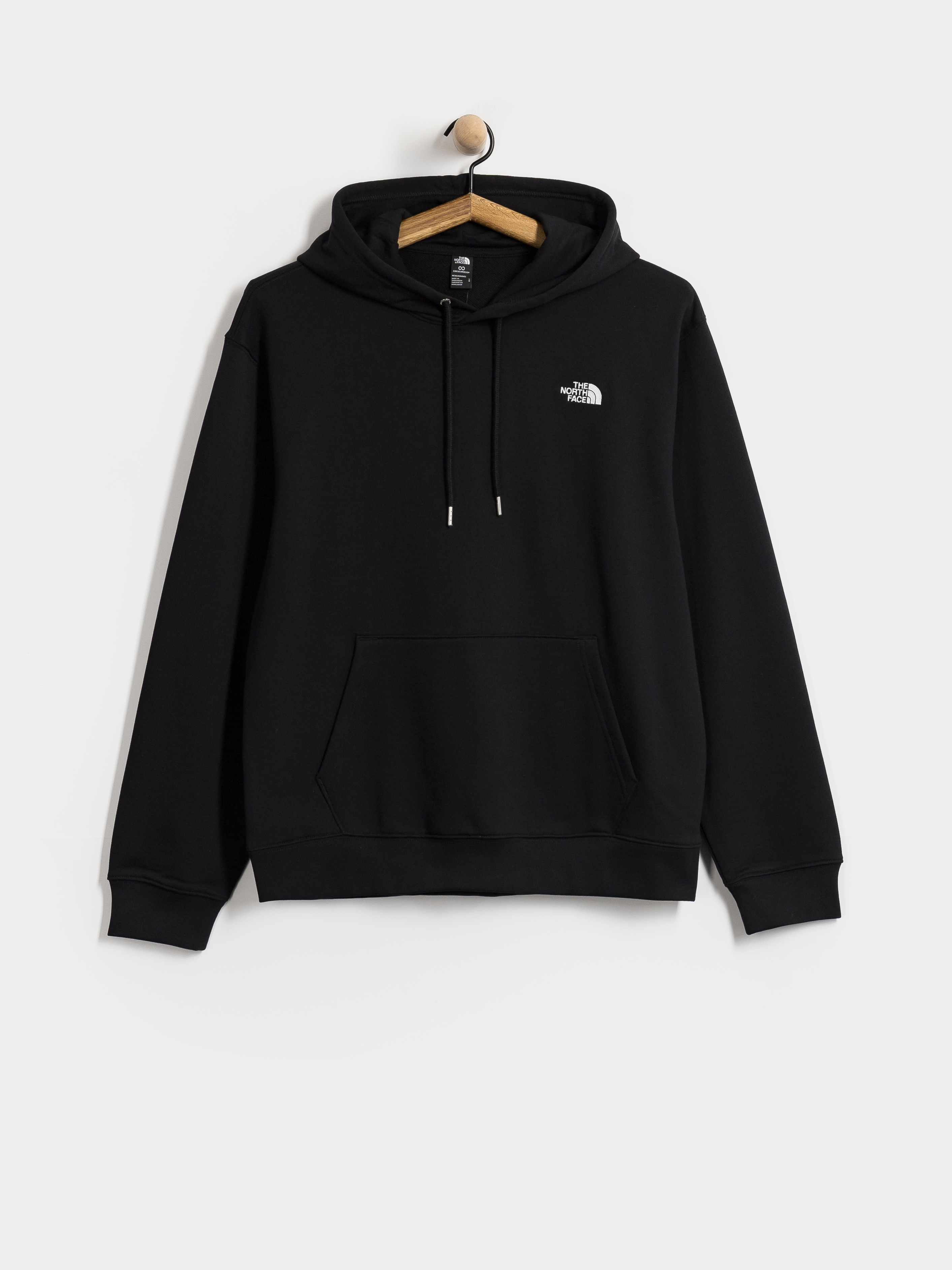 The North Face Essential Terry Simple Dome Relaxed Pulu00f3ver (tnf black)