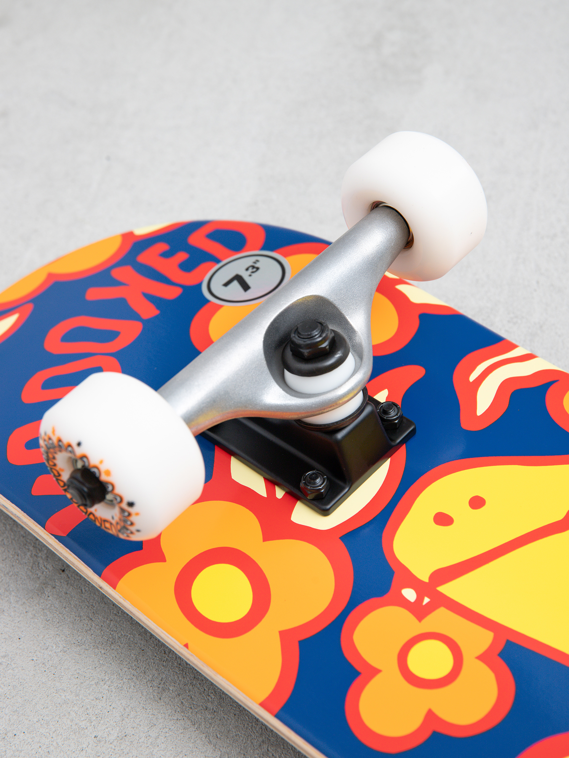 Krooked Shmoo Vibes Komplett gördeszka (navy/yellow)