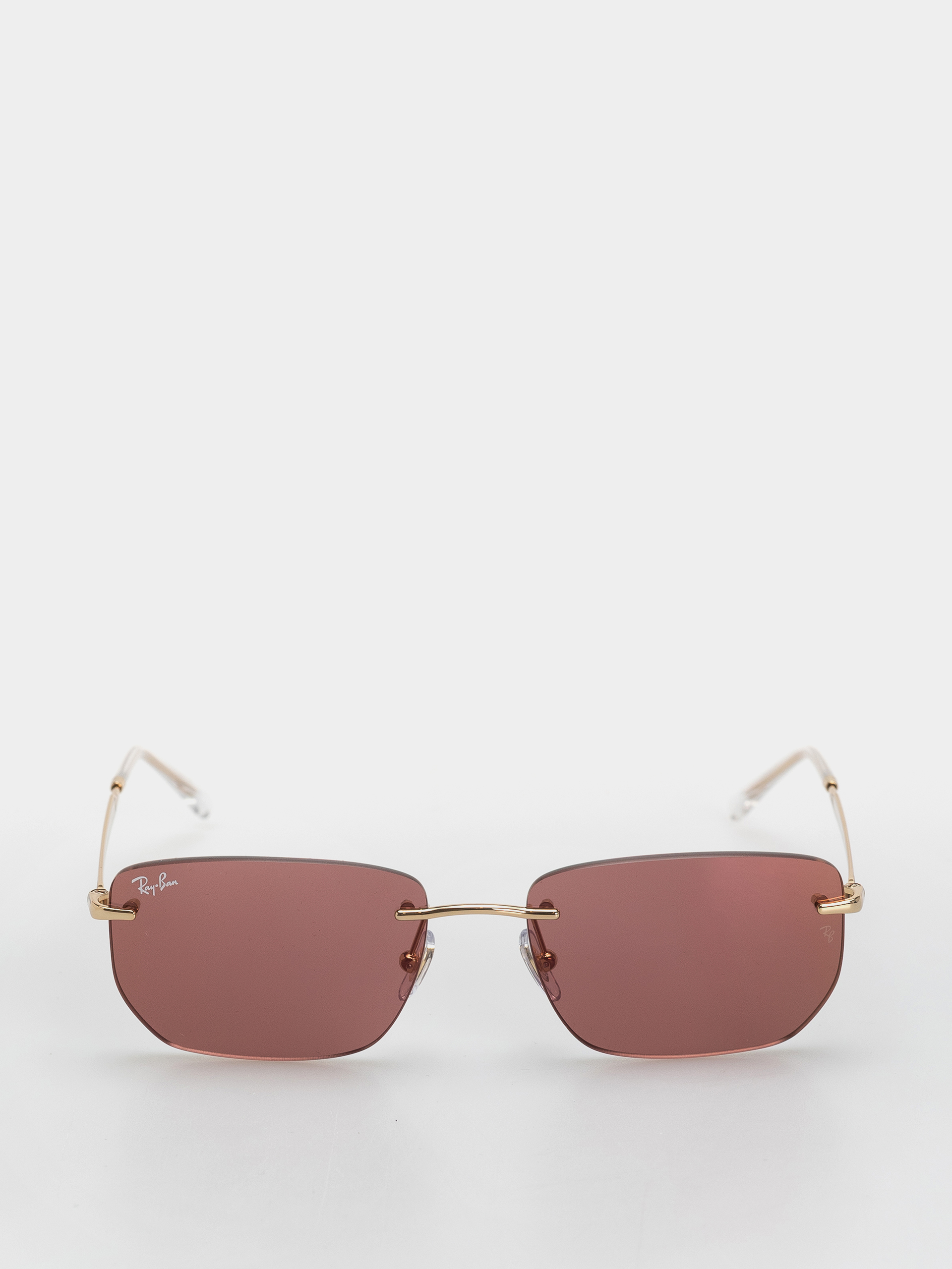 Ray-Ban Rb3768 Napszemüvegek (polerowany złoto arista/ciemnopurple i lustrzany red)