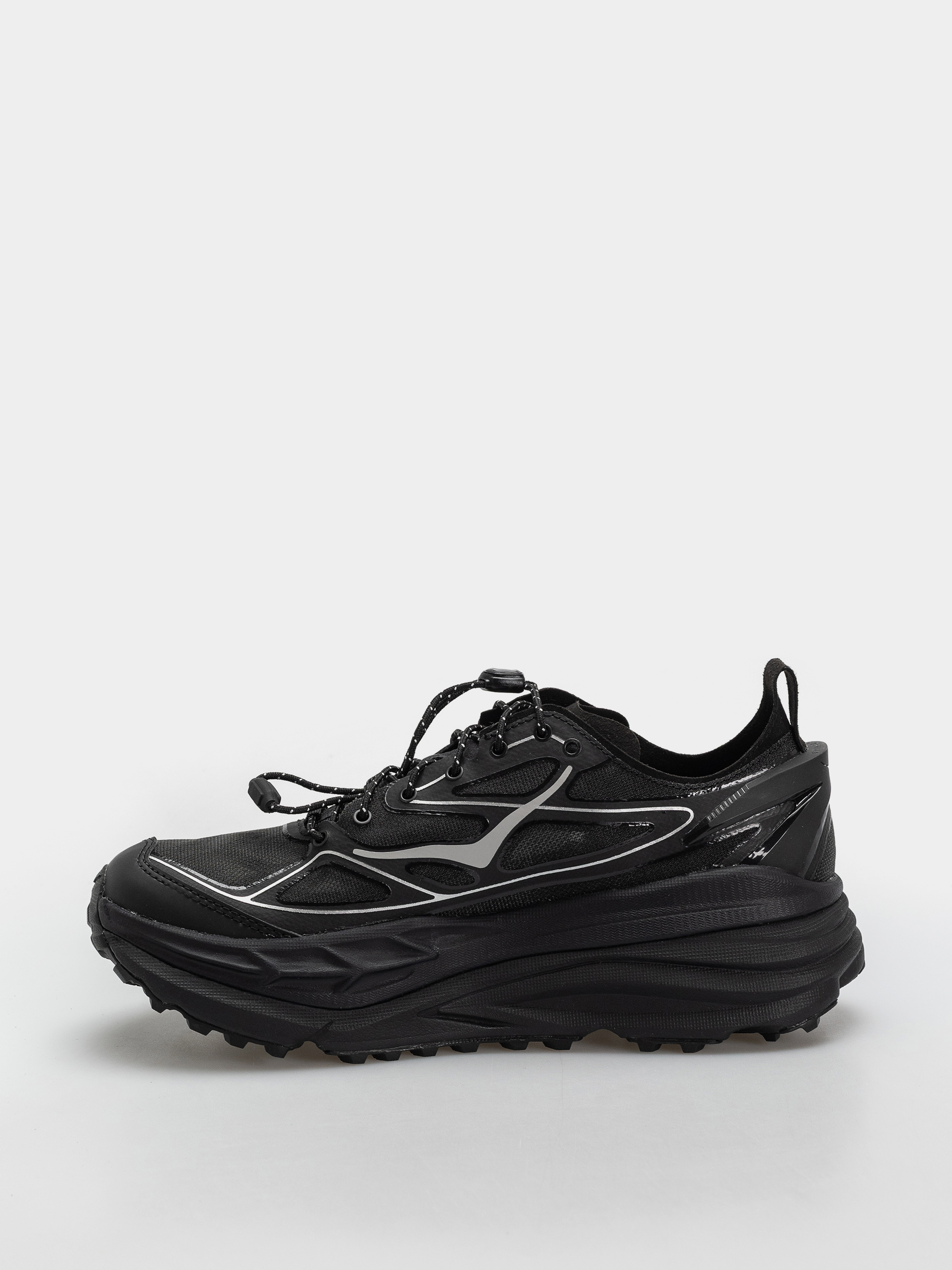 Hoka Stinson One7 Cipők (black/silver)